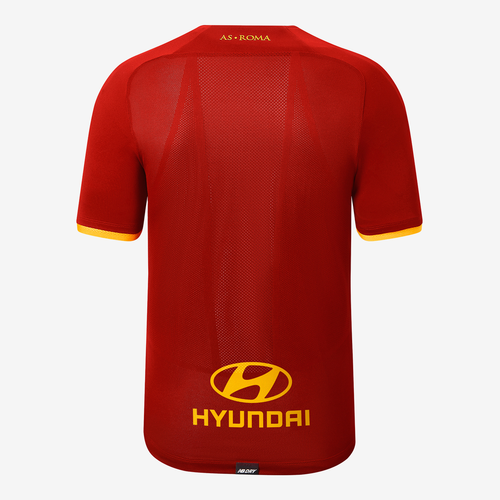 AS Roma Home Junior SS Jersey 21/22 home rueckseite_bild_brandshop