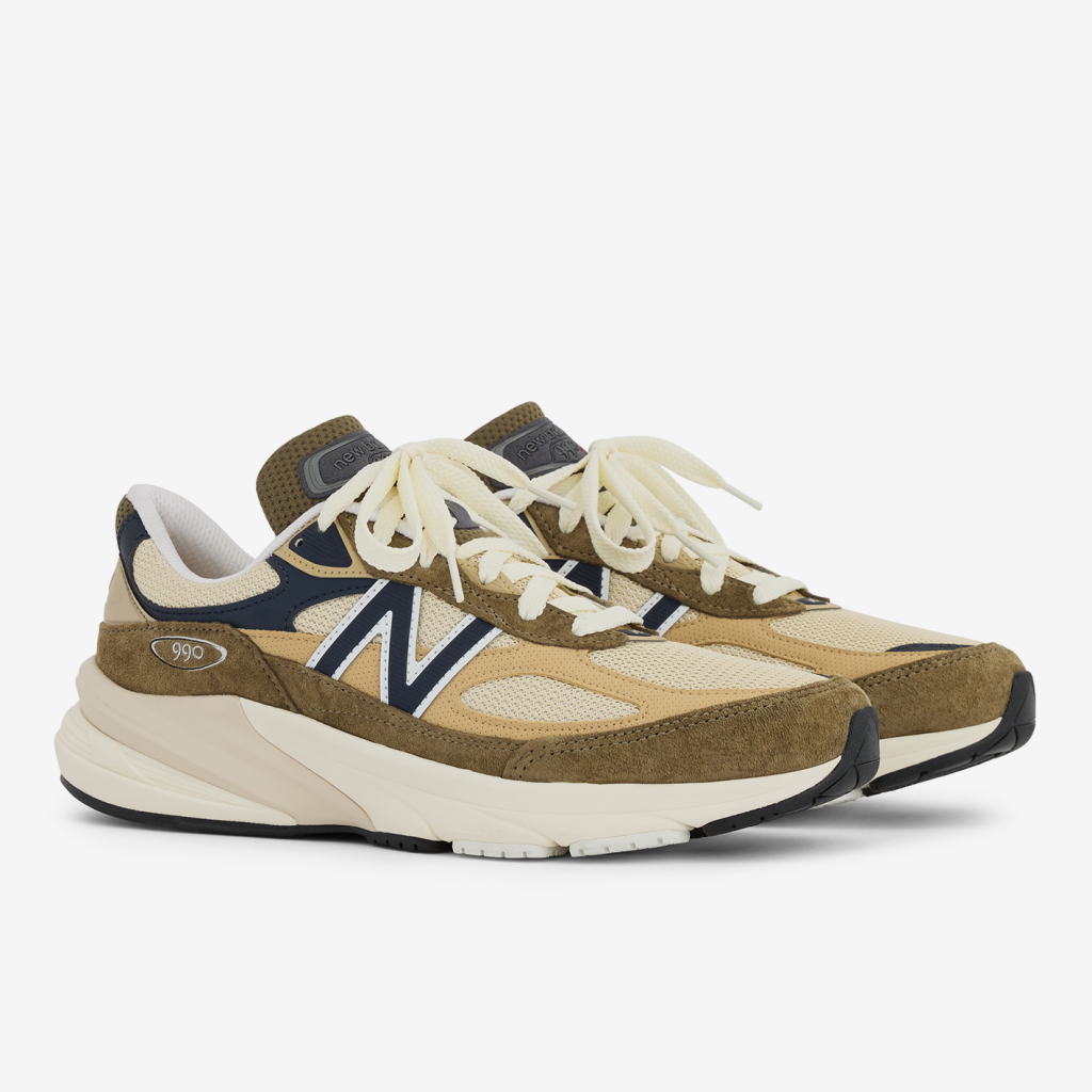 New Balance U 990 v6 Made in USA in GRÜN