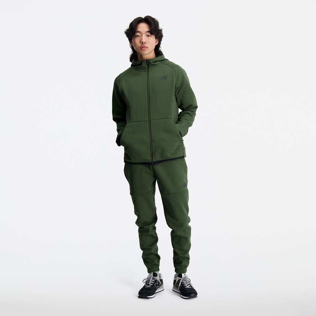 R.W.Tech Fleece Full Zip kombu model_bild_brandshop