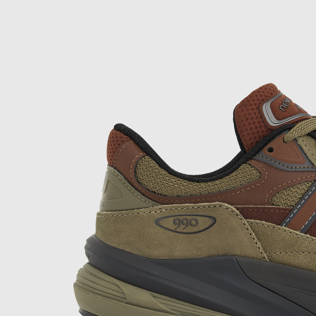 New Balance U 990 v6 Made in USA in GRÜN