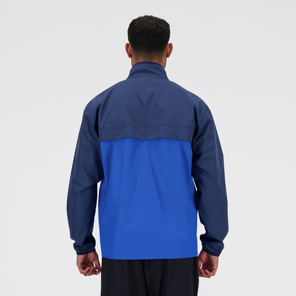 Sport Essentials Jacket nb navy model_bild_back_brandshop