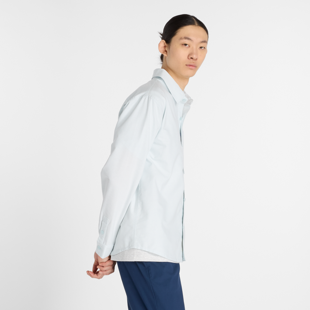 New Balance Oxford Shirt in GRAU