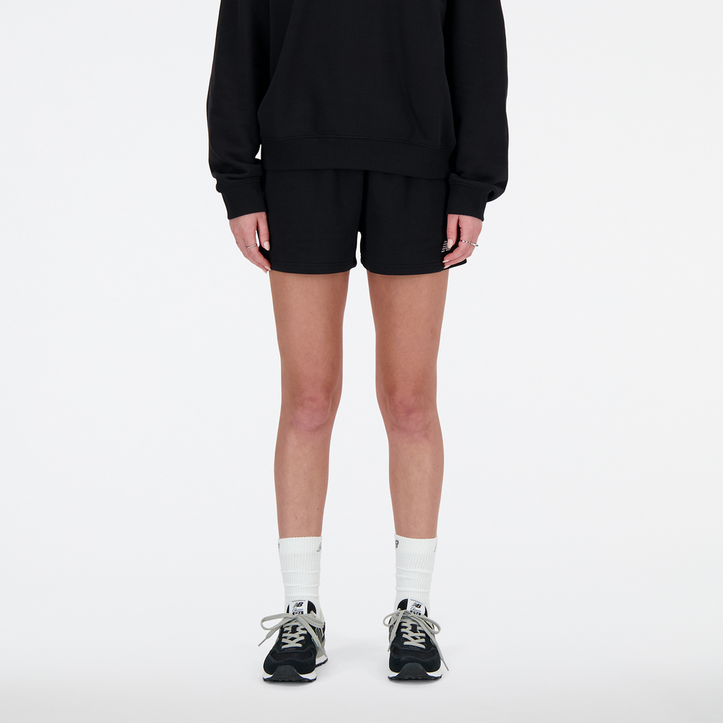 W Sport Essentials French Terry Short black Hauptbild_brandshop