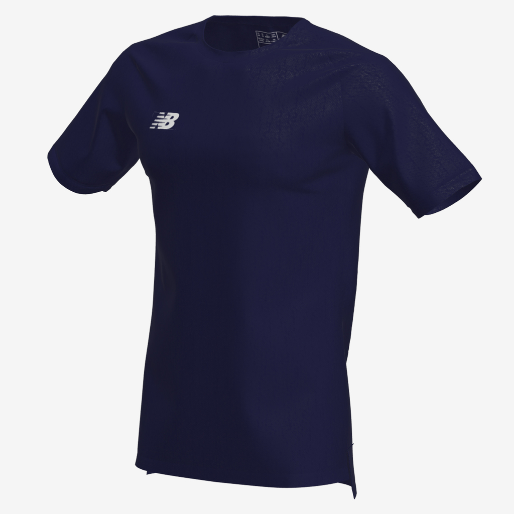 W TW Training Cotton Feel Tee navy detail_bild2_brandshop