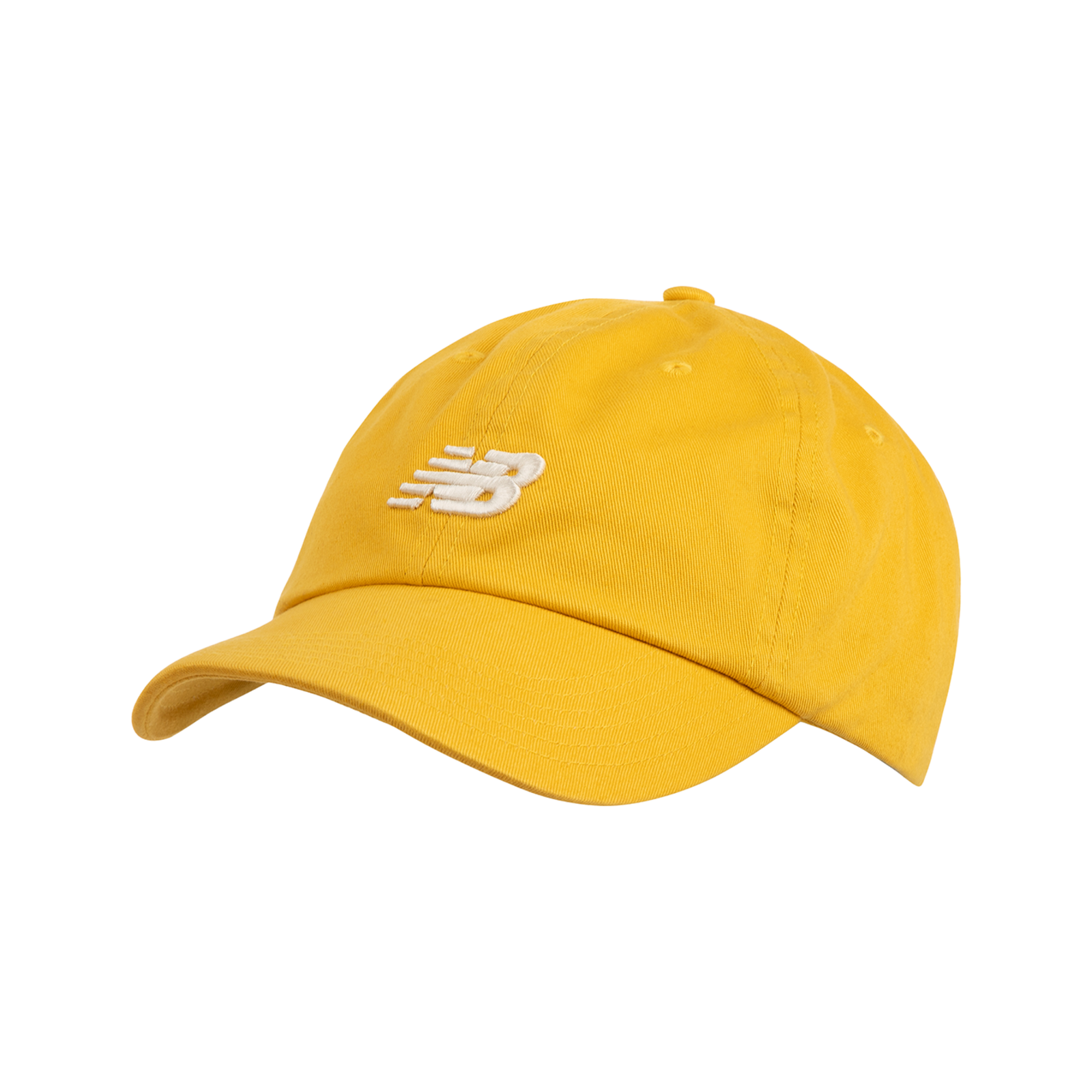 New Balance NB 6-Panel Curved Brim Nb Classic Hat in GELB