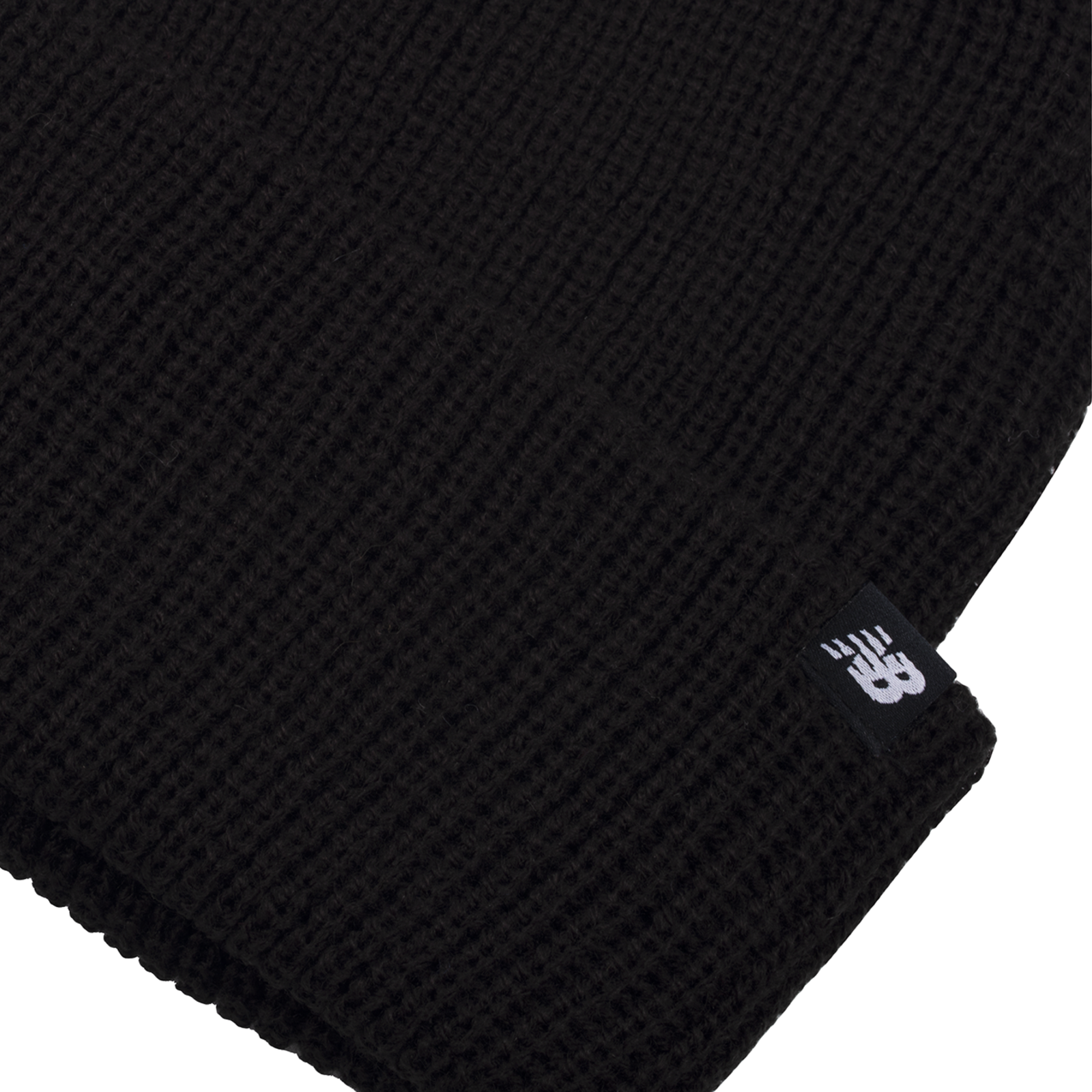 New Balance Fisherman Beanie in SCHWARZ