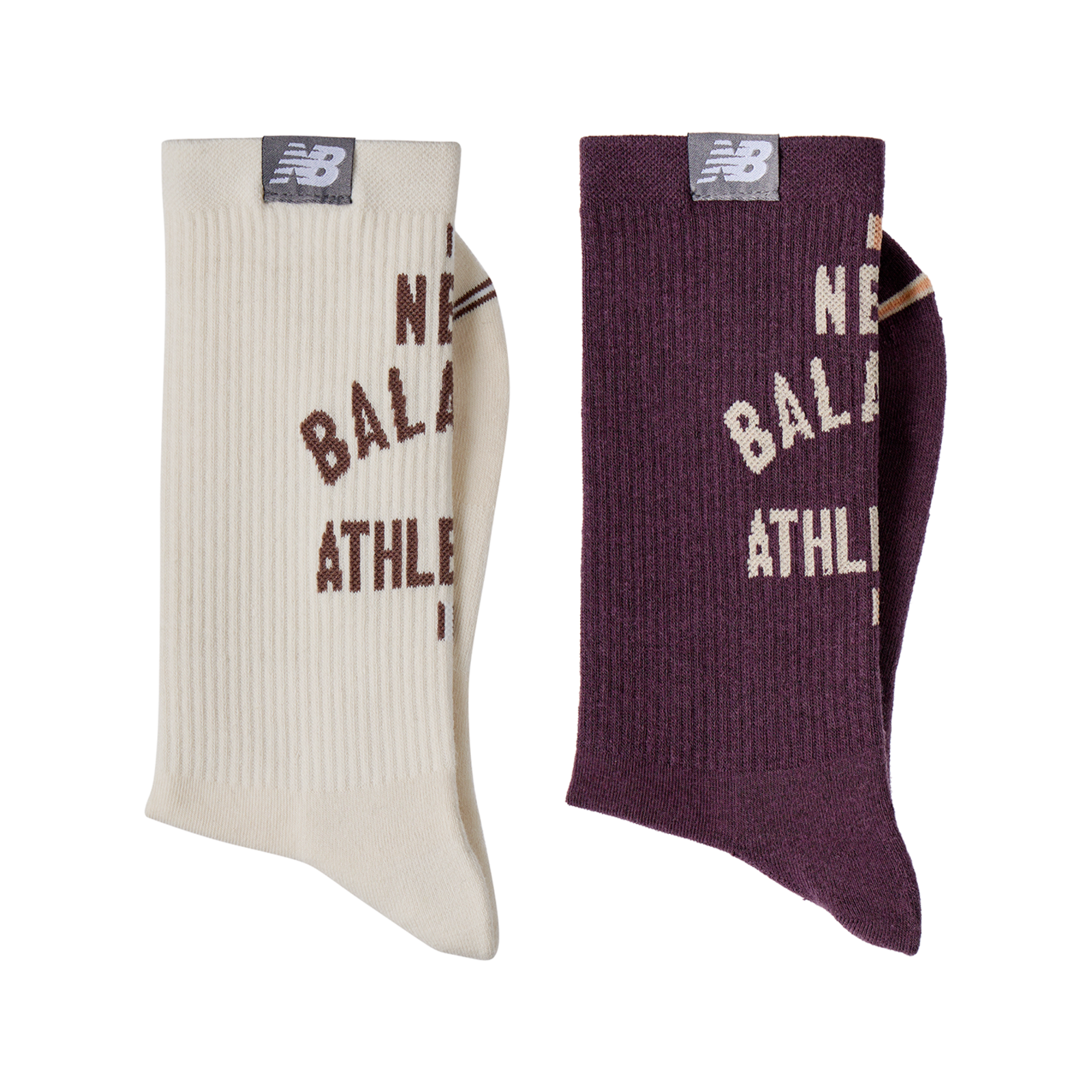 New Balance Lifestyle Midcalf Socks 2 Pack in MEHRFARBIG