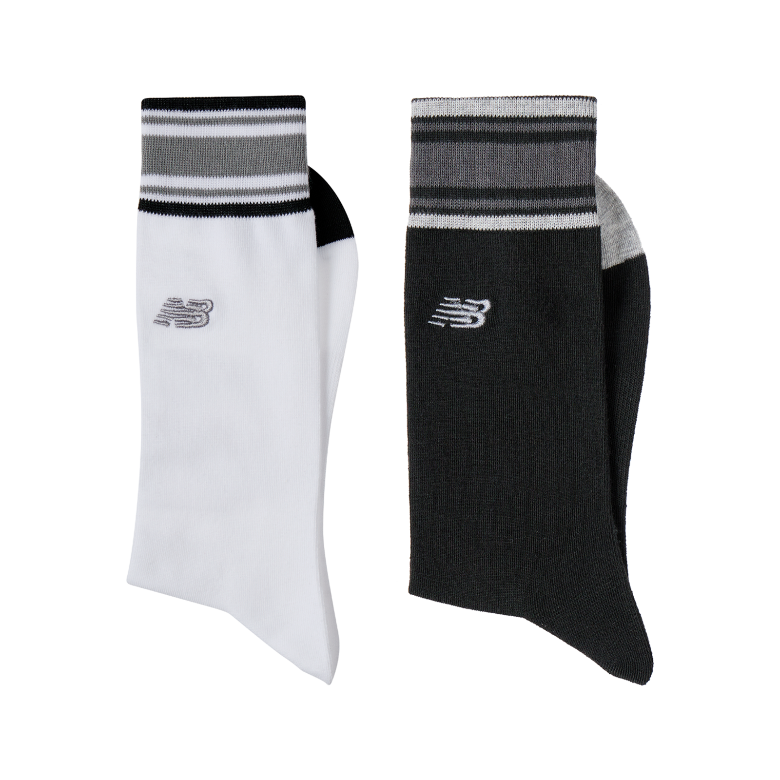 New Balance Performance Crew Socks 2 Pack in MEHRFARBIG
