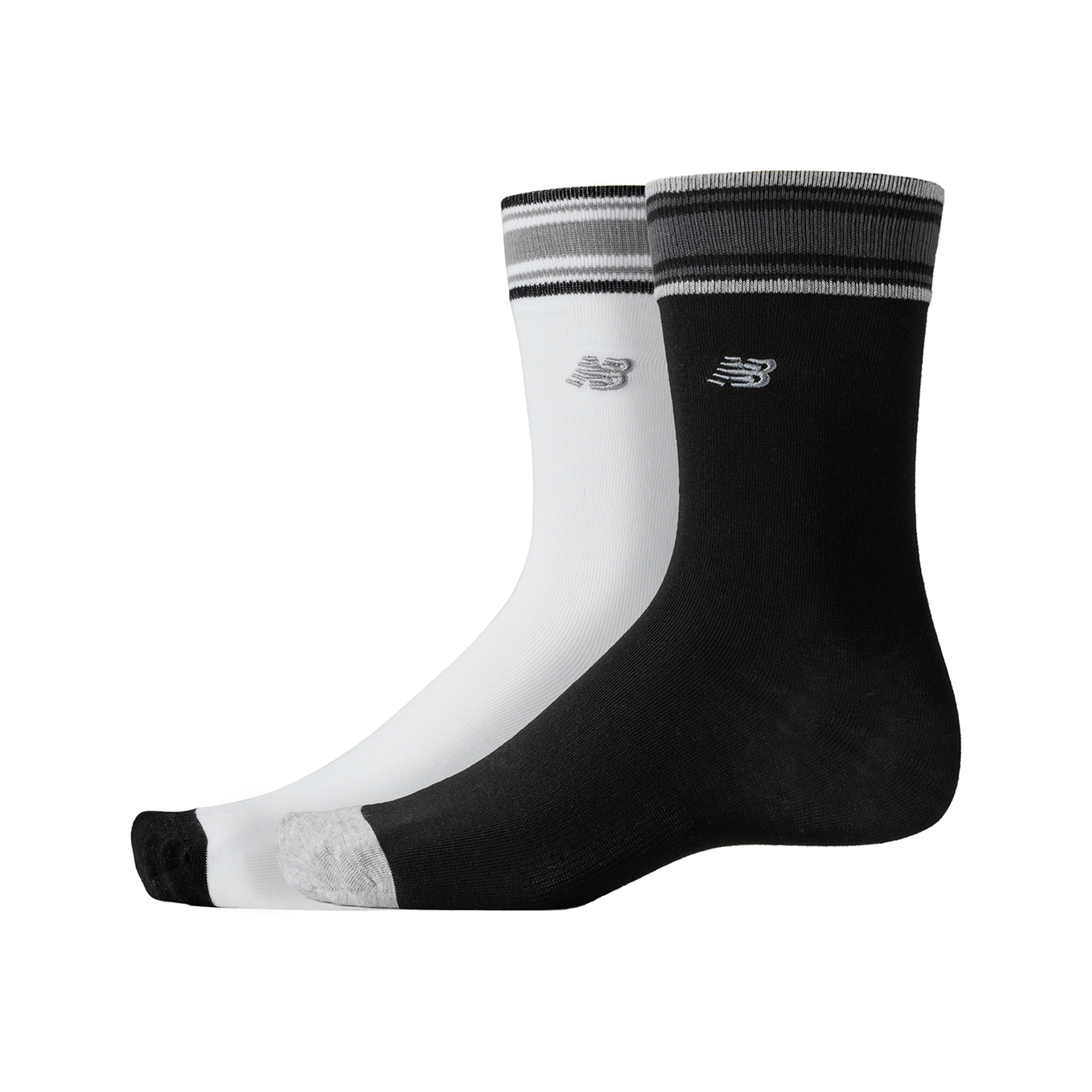 New Balance Performance Crew Socks 2 Pack in MEHRFARBIG