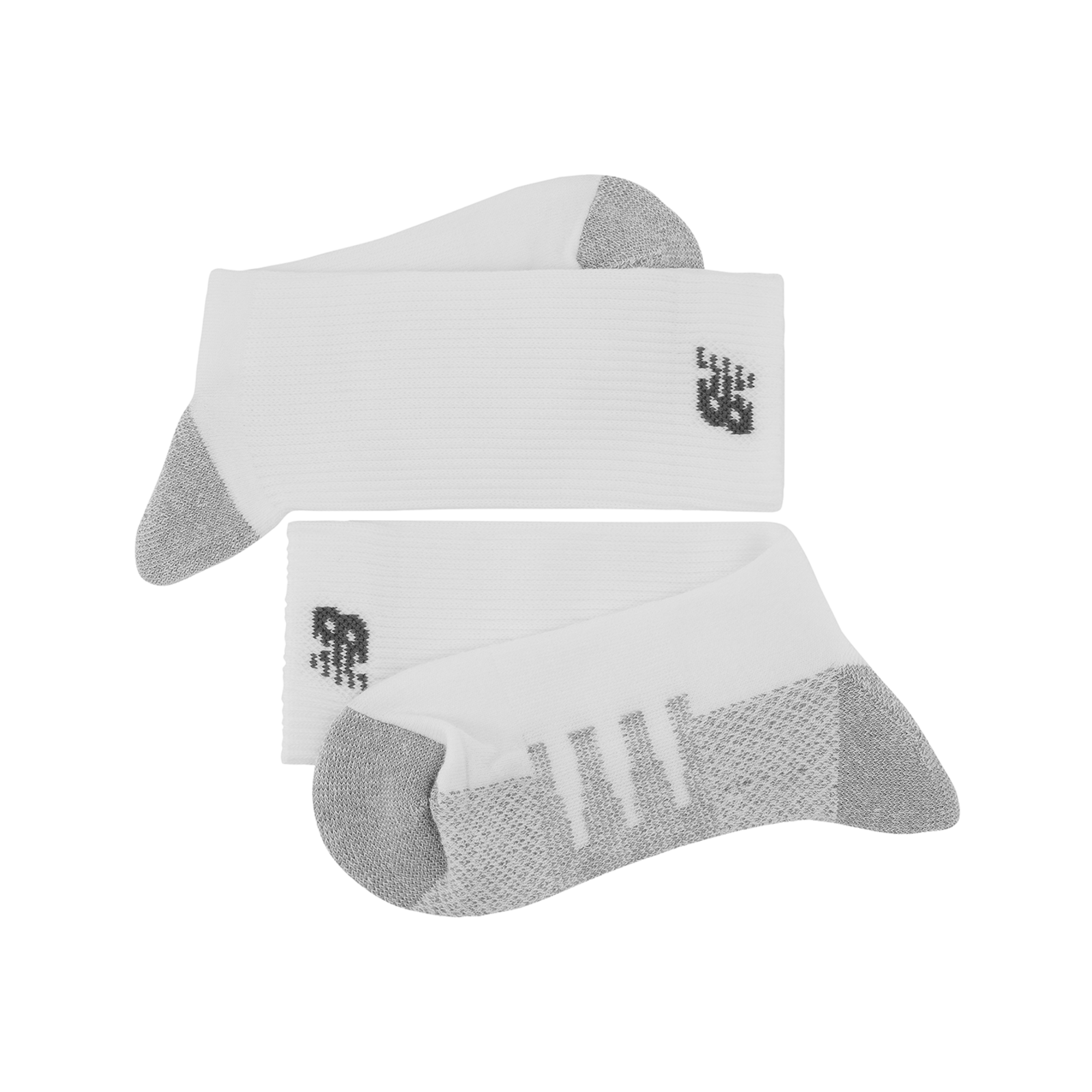 New Balance Coolmax Crew Socks 2 Pack in WEISS