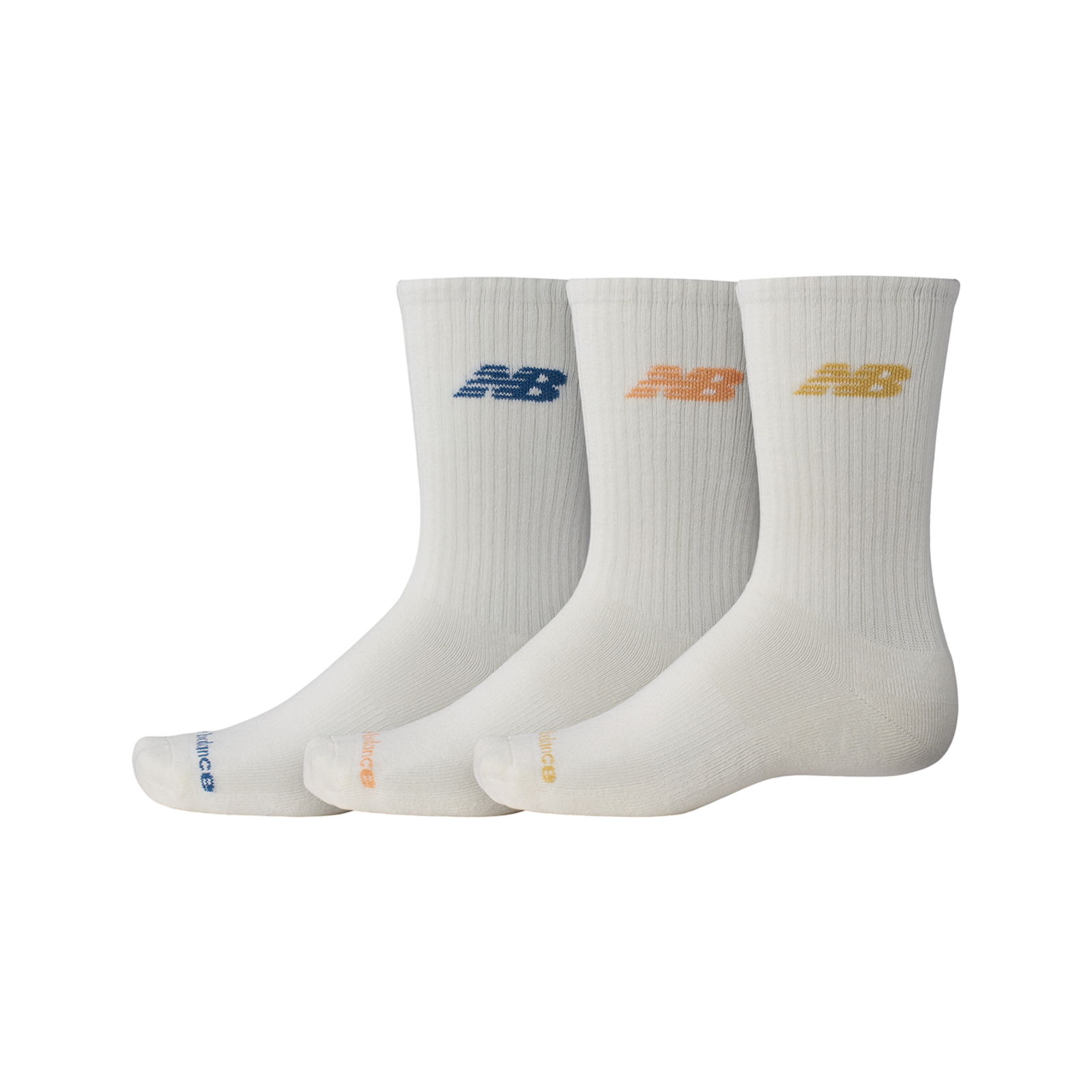 New Balance NB Everyday Crew 3 Pairs in WEISS