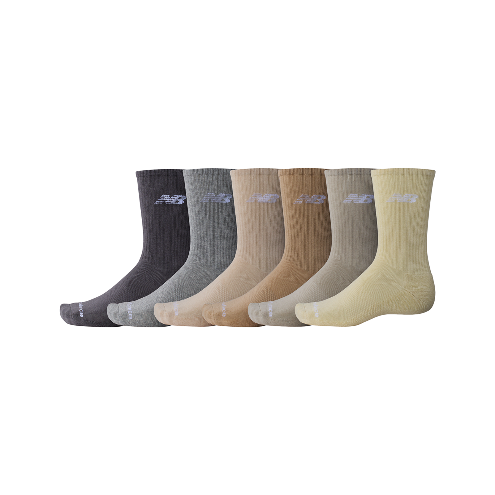 New Balance NB Everyday Crew 6 Pairs in MEHRFARBIG