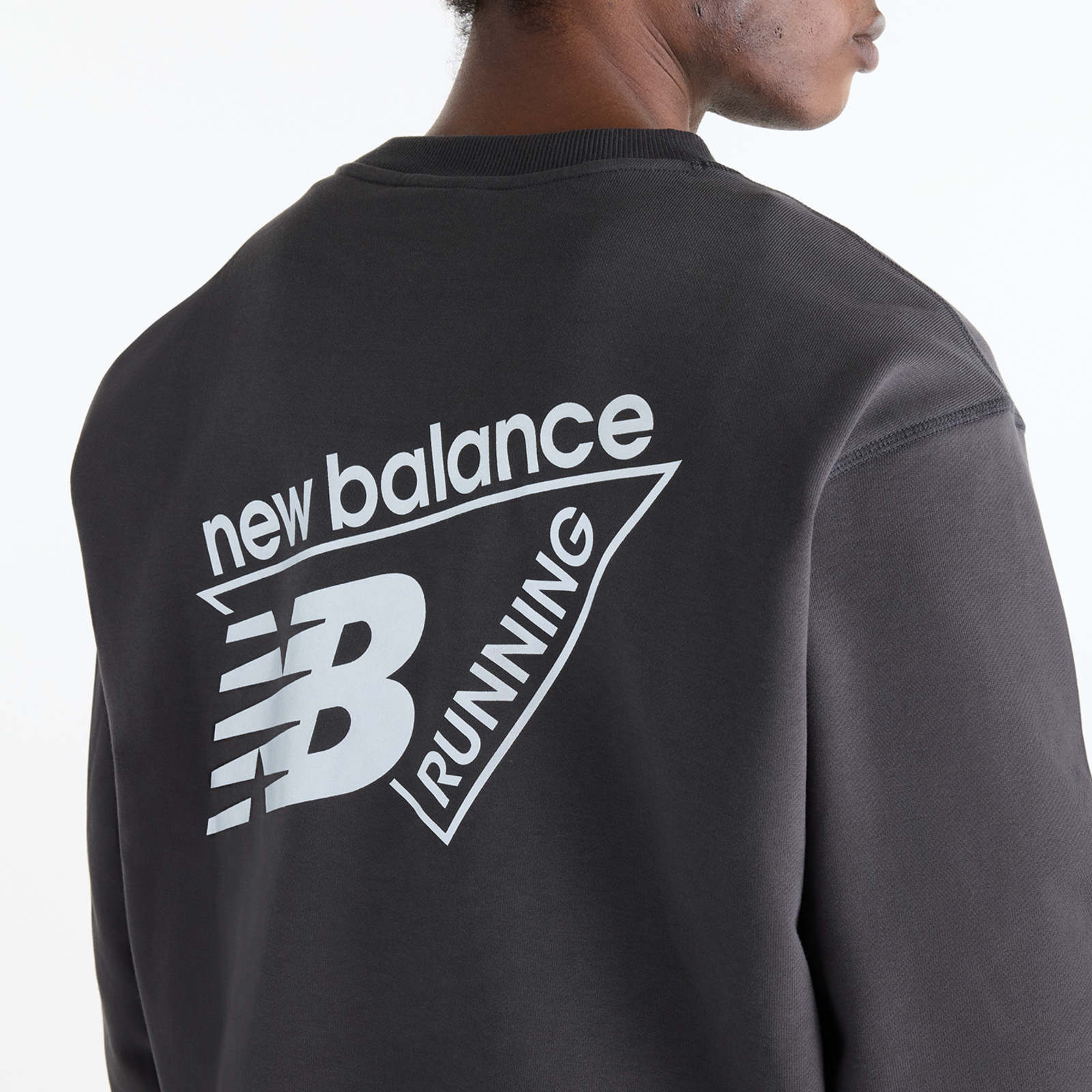 New Balance Classic Tri-Logo French Terry Crew in