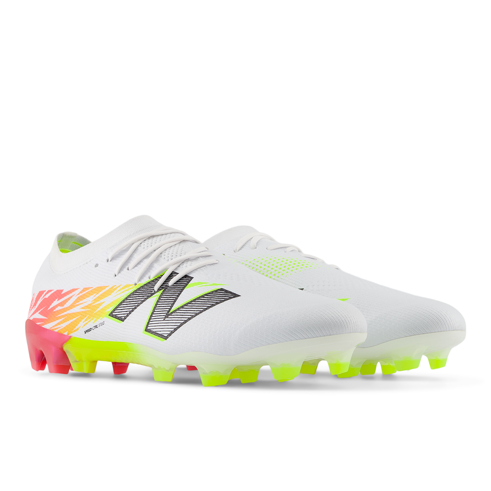 New Balance M Furon Pro FG Seasonal Nockenschuhe in WEISS