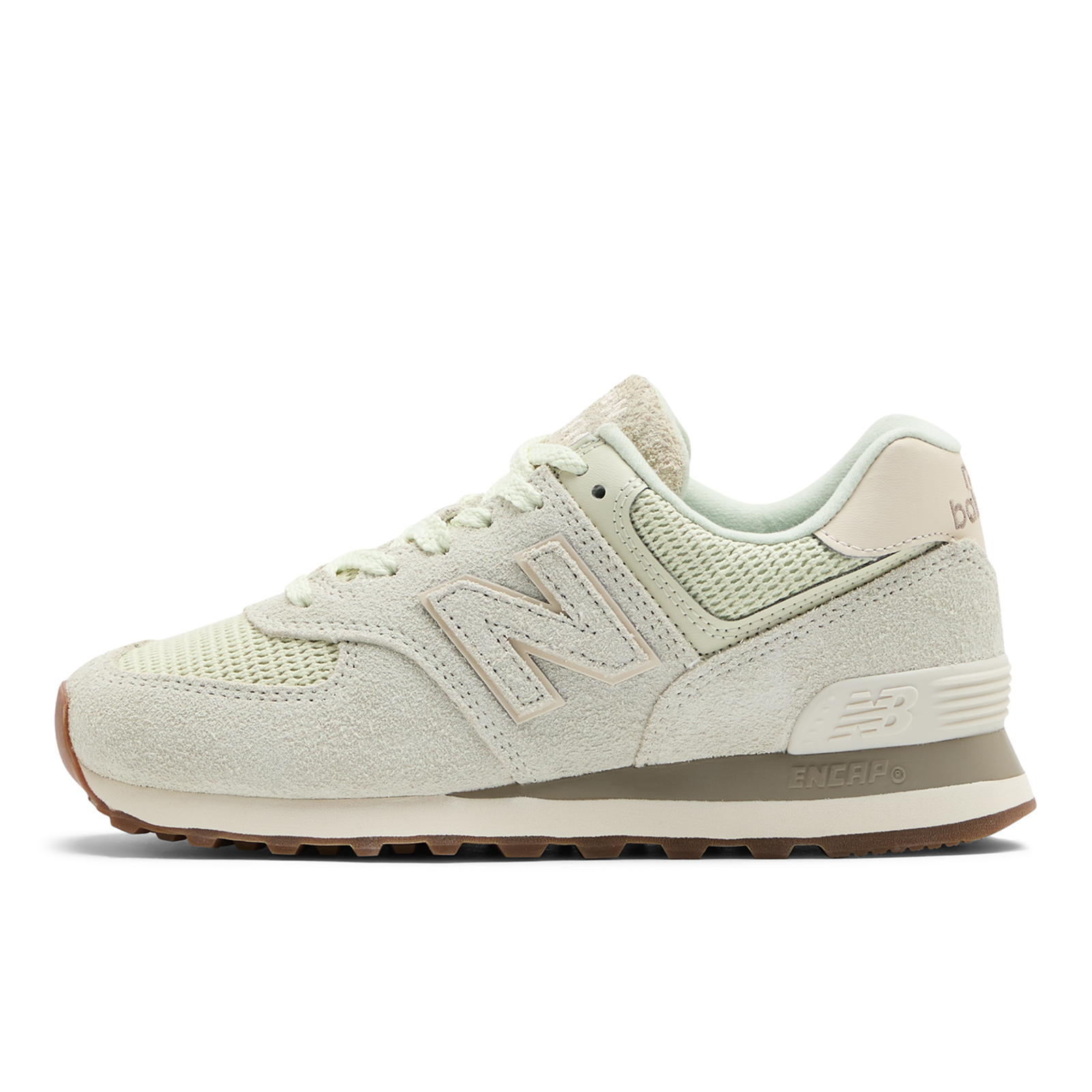 New Balance W 574 Light Feather Freizeitschuhe in BEIGE