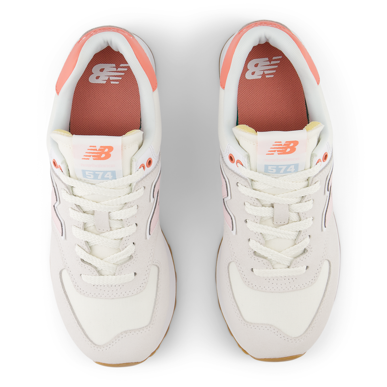 New Balance W 574 Seasonal Freizeitschuhe in WEISS