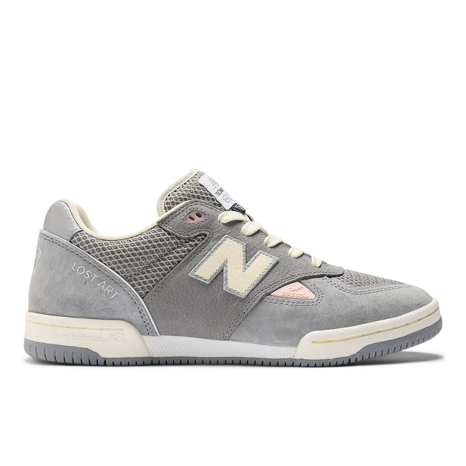 New Balance M Numeric 600 Lost Art Skateboardschuhe in GRAU