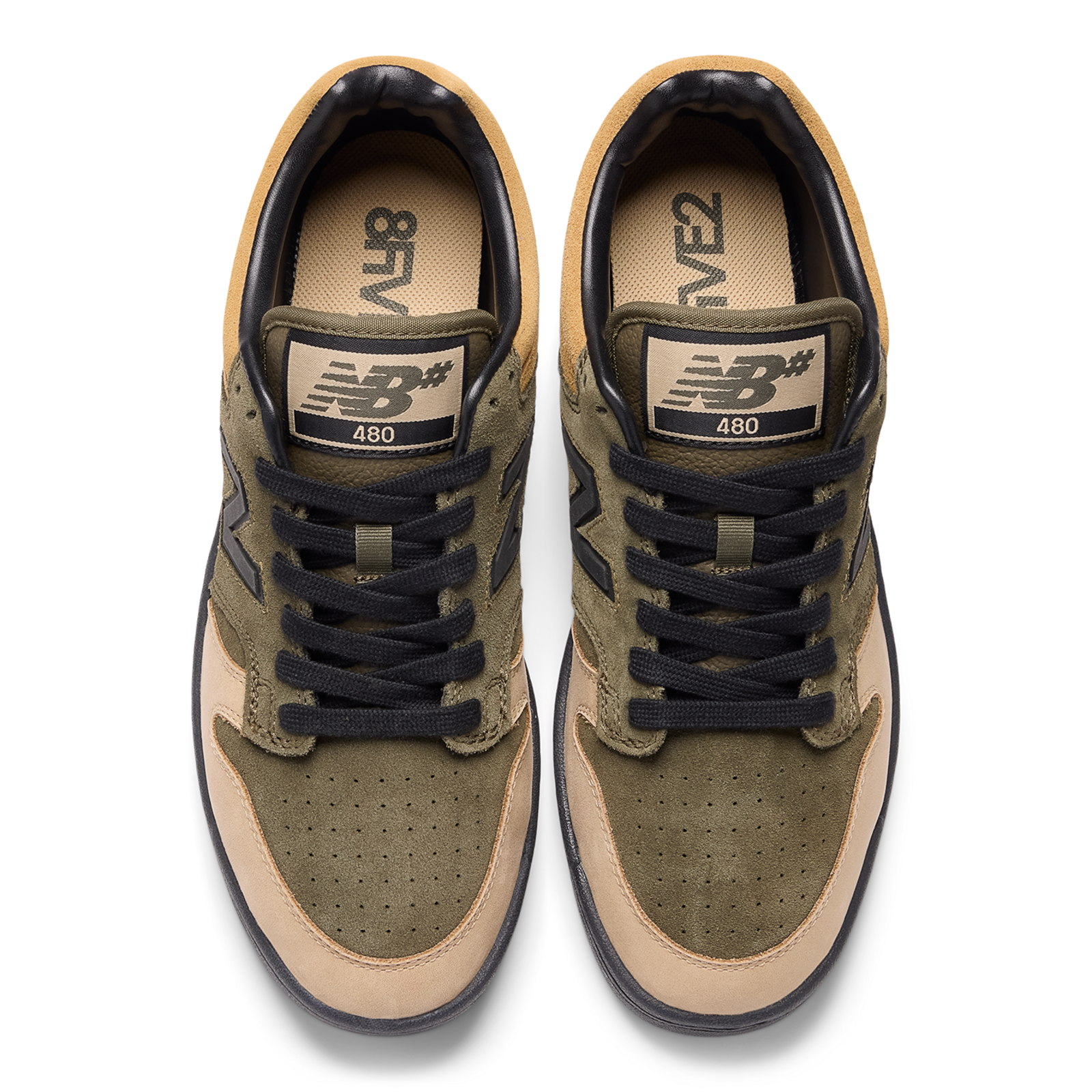 New Balance M Numeric 480 8FIVE2 Skateboardschuhe in BRAUN