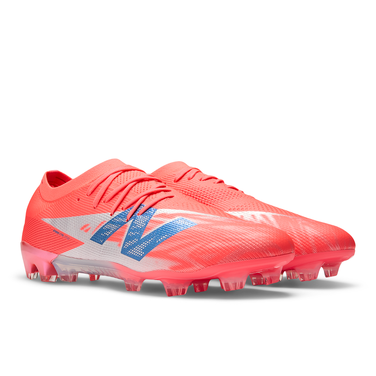 M Furon Elite FG v8 Chaussures à crampons energy red