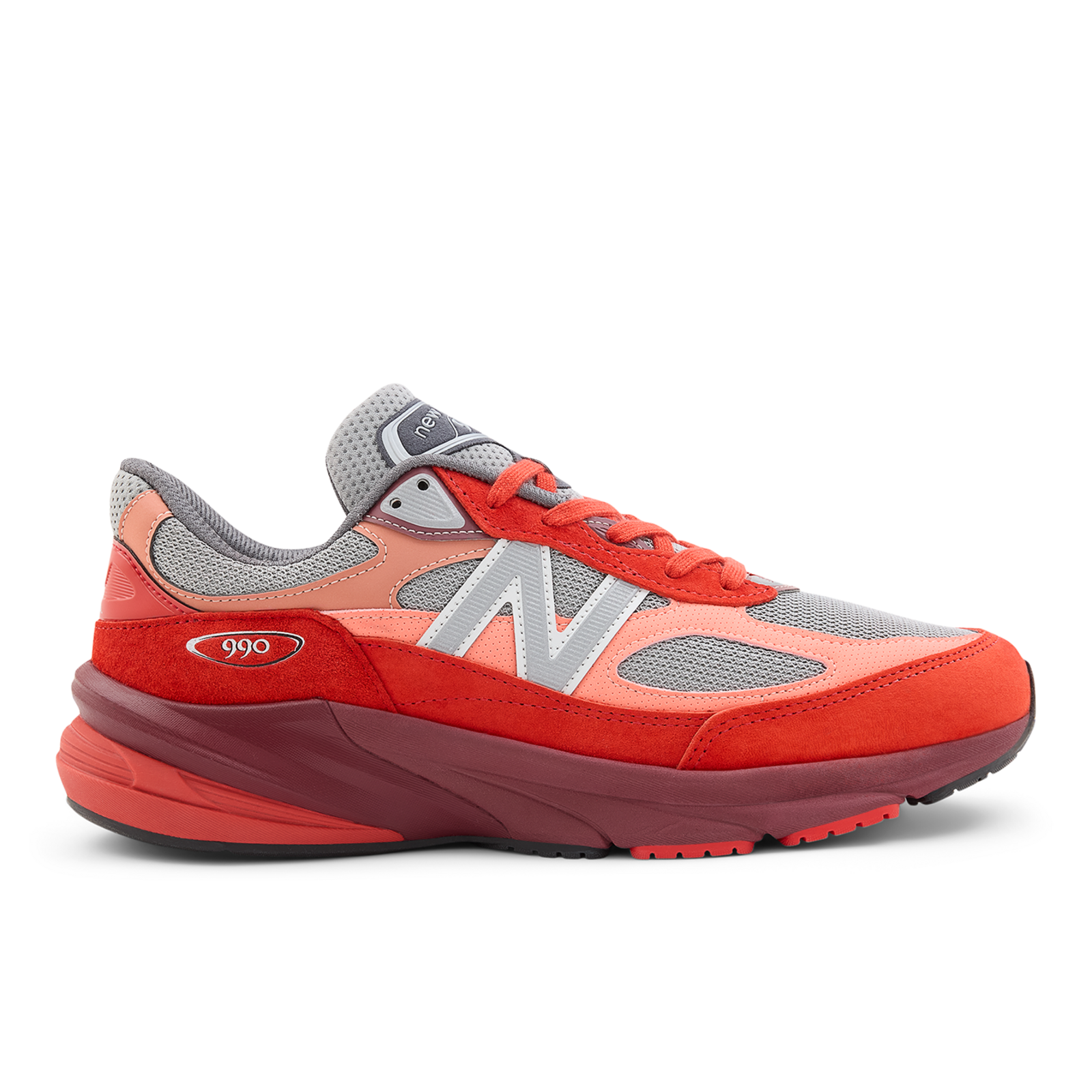 New Balance U 990 v6 Made in USA Community Freizeitschuhe in ROT