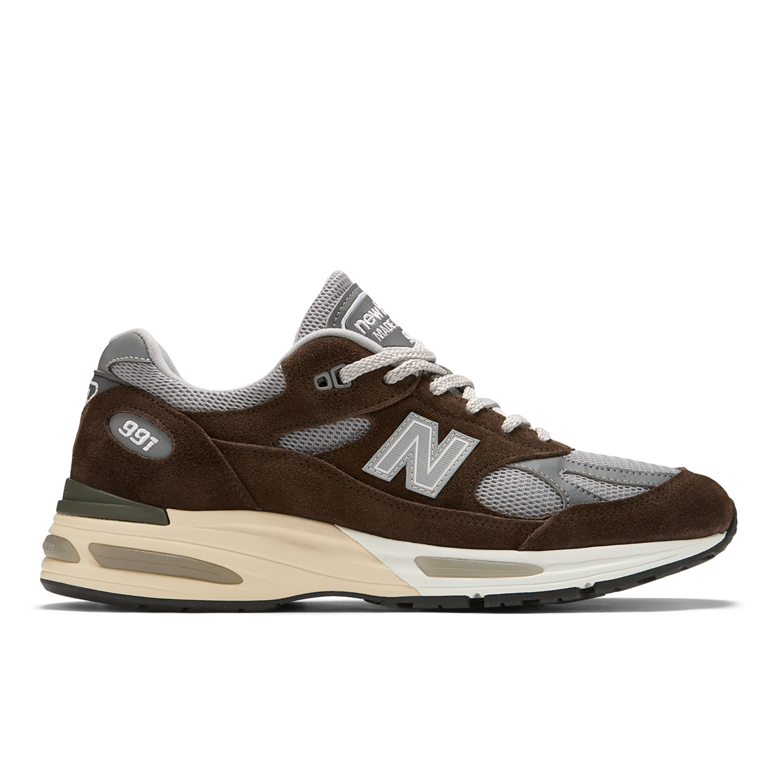 New Balance M 991v2 Made in UK Elevated Essentials Freizeitschuhe in BRAUN