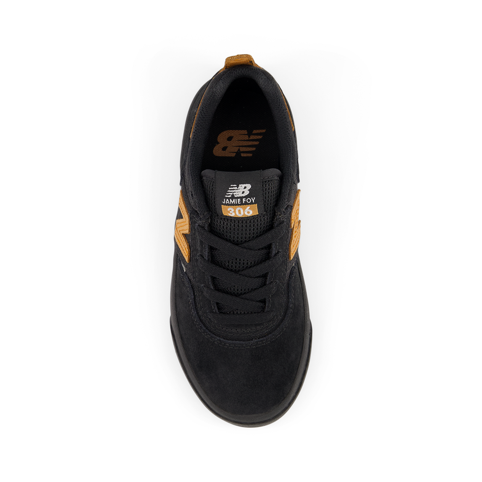 New Balance Y Numeric 306 Kids Skateboardschuhe in SCHWARZ