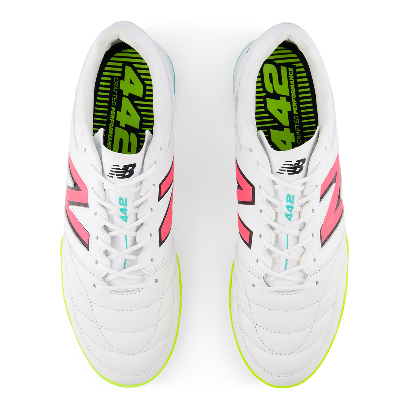 New Balance M Audazo Pro IN Colorful Indoorschuhe in WEISS