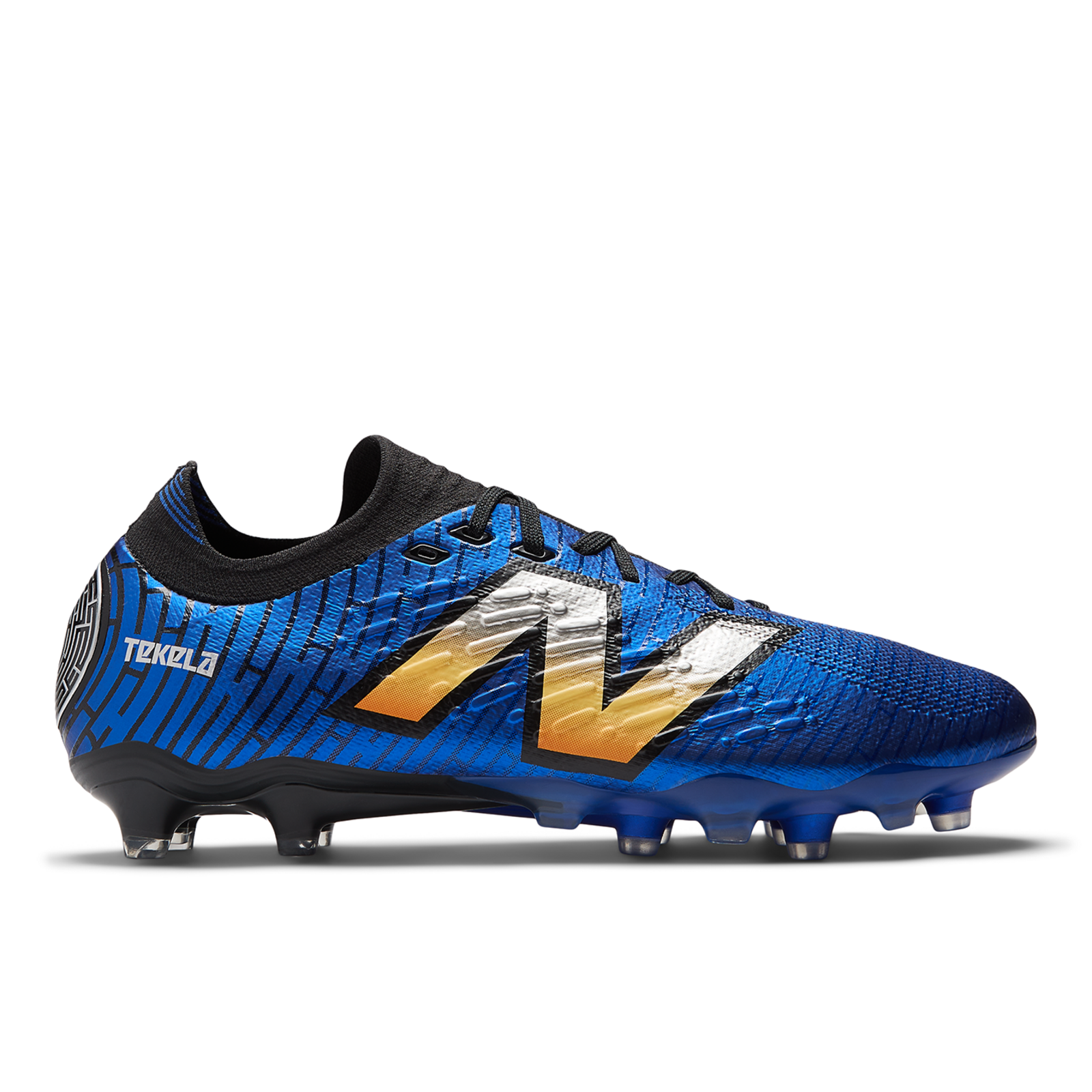 New Balance M Tekela Low Pro FG Labyrinth Nockenschuhe in BLAU
