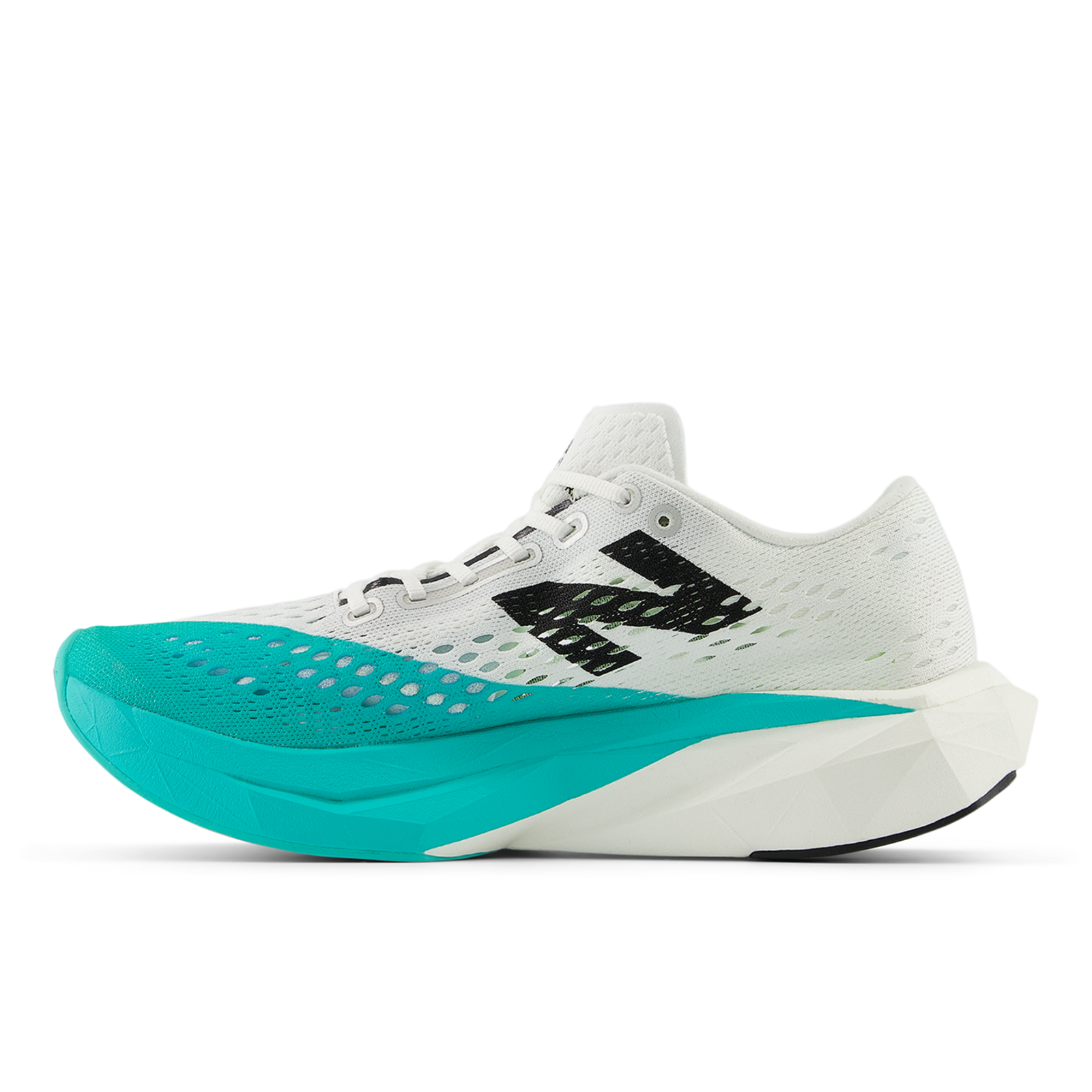 New Balance W SuperComp Pacer v2 Wettkampfschuhe in WEISS