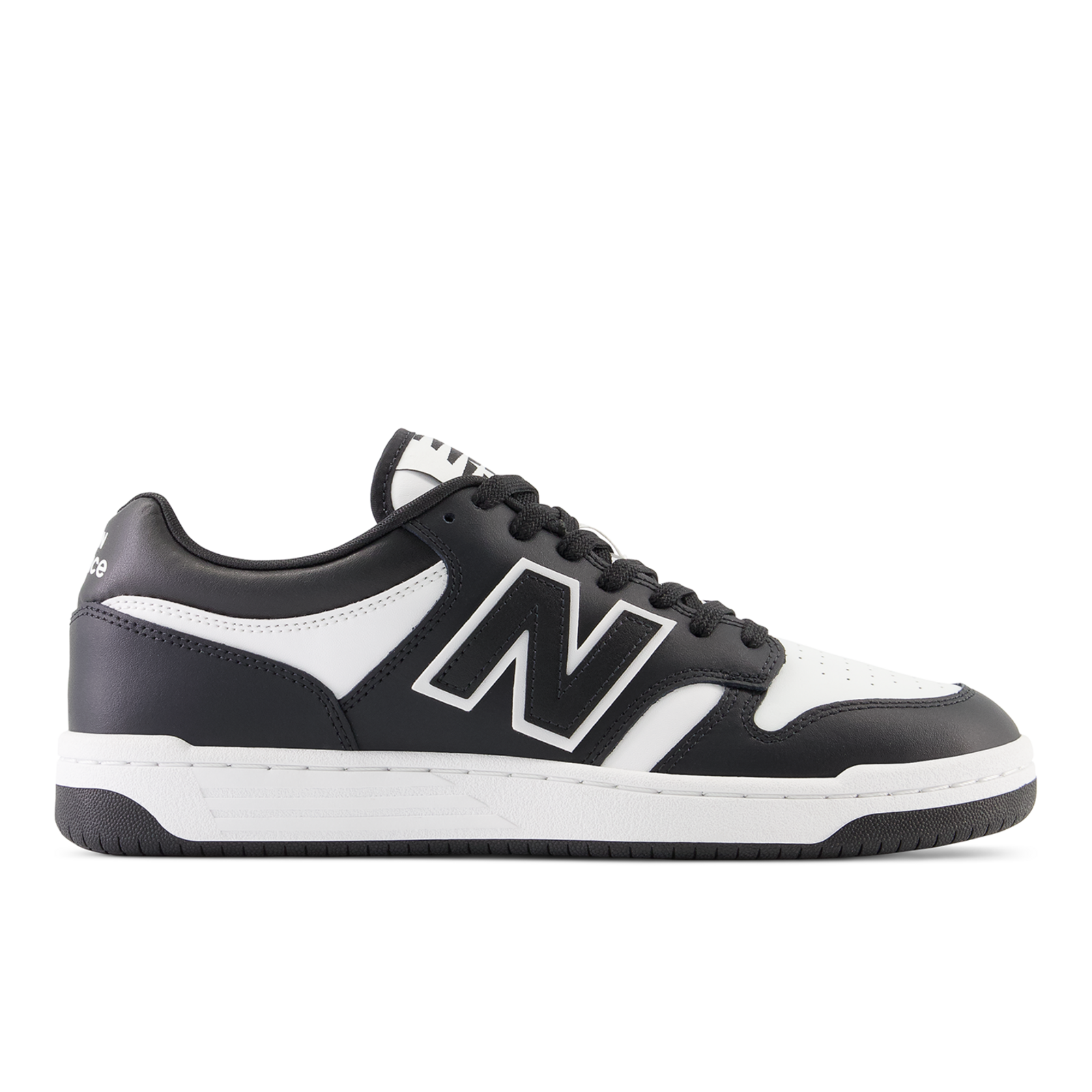 New Balance U 480 Leather Freizeitschuhe in SCHWARZ
