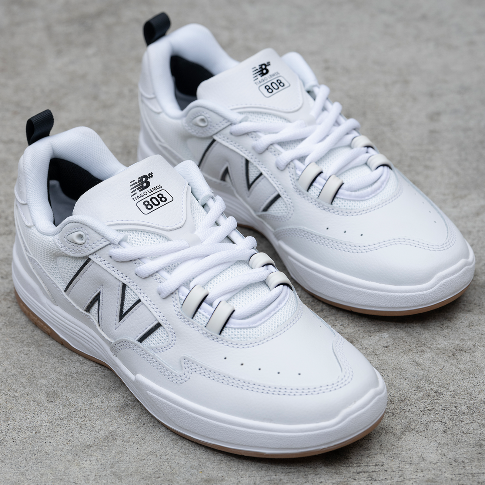 New Balance M 808 Tiago Lemos Skateboardschuhe in WEISS