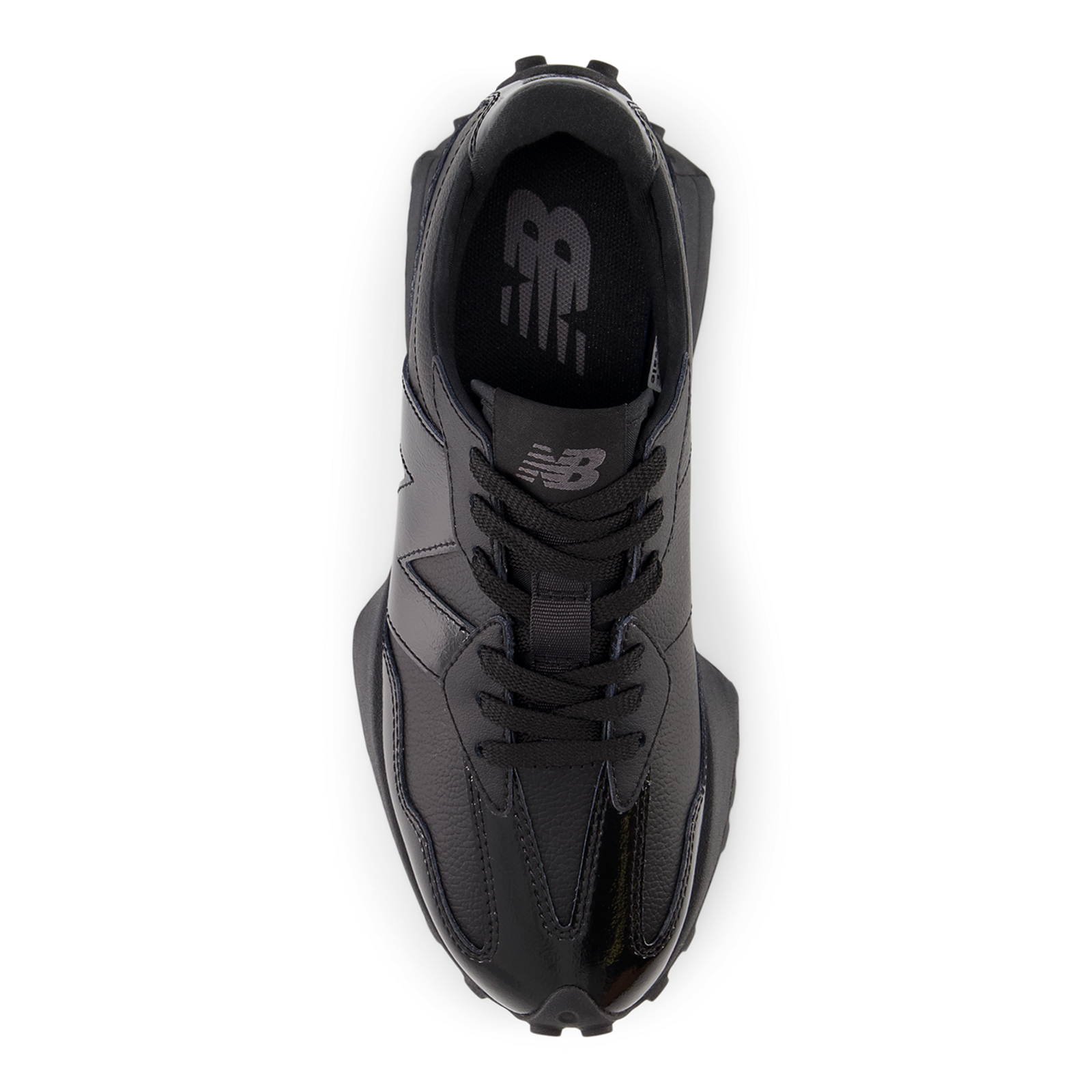 New Balance W 327 Patent Freizeitschuhe in SCHWARZ