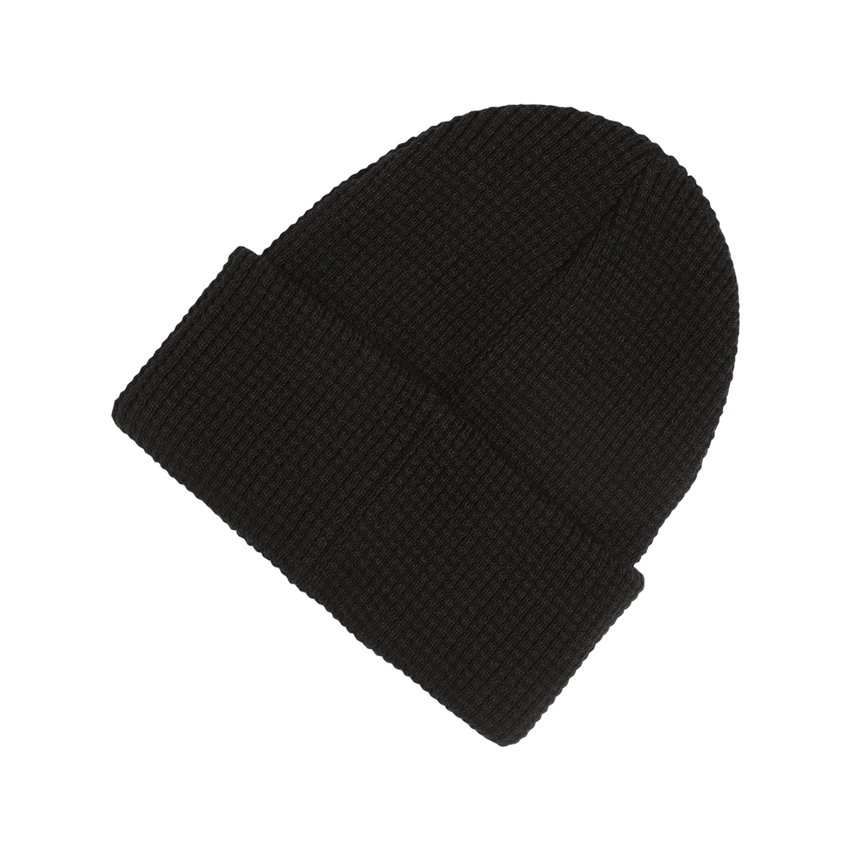New Balance Waffle Knit Fisherman Beanie in SCHWARZ