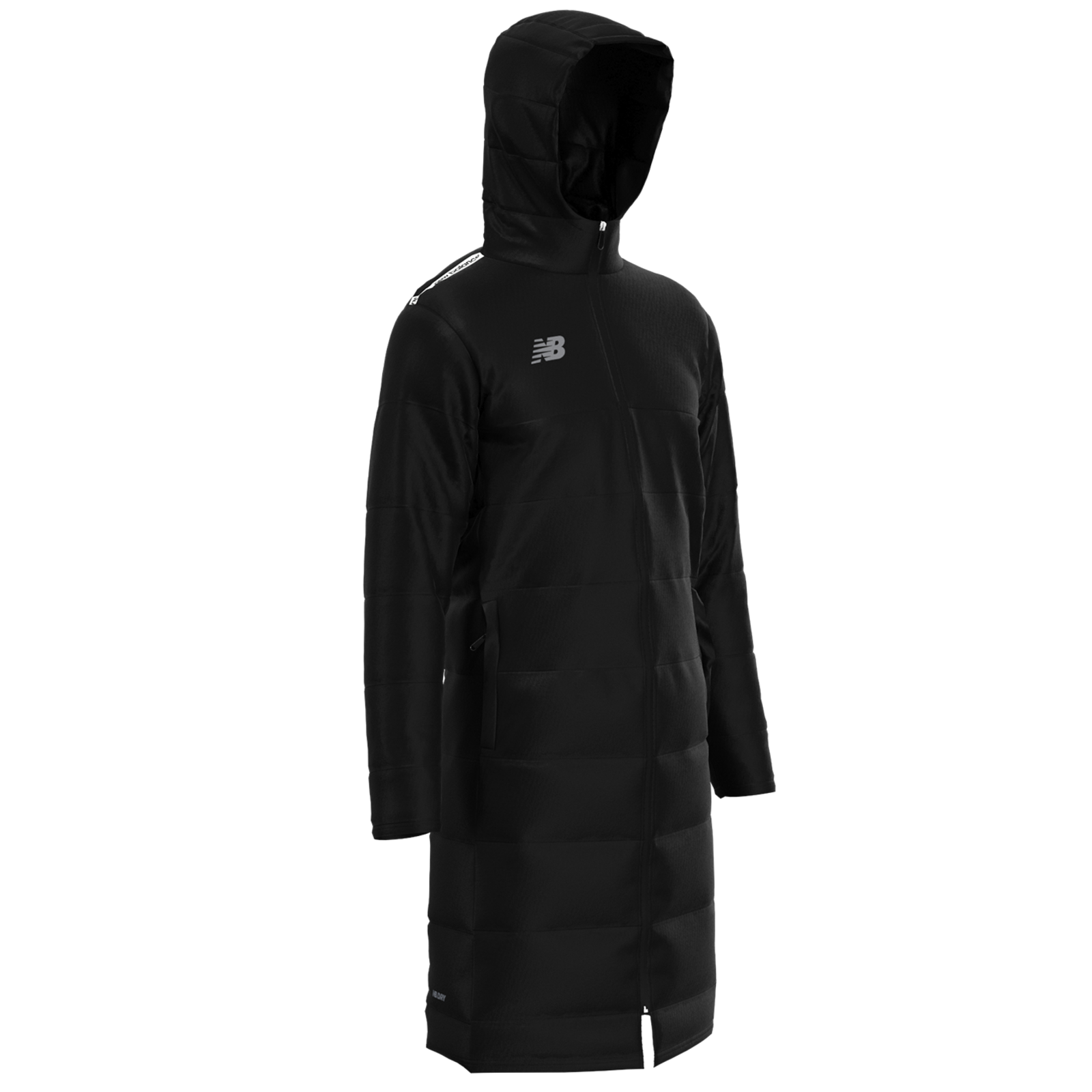 New Balance Y TW Training Long Stadium Jacket in SCHWARZ