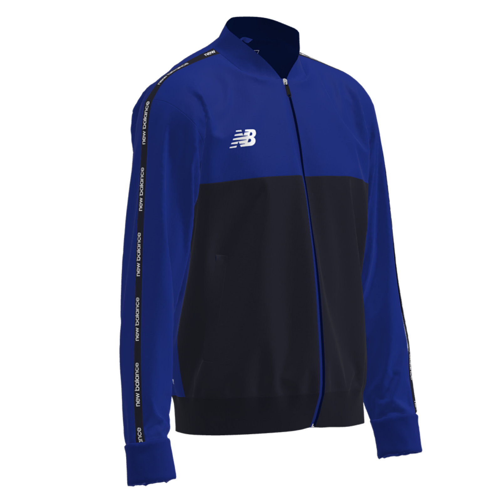 New Balance TW Training Jacket Knitted in BLAU