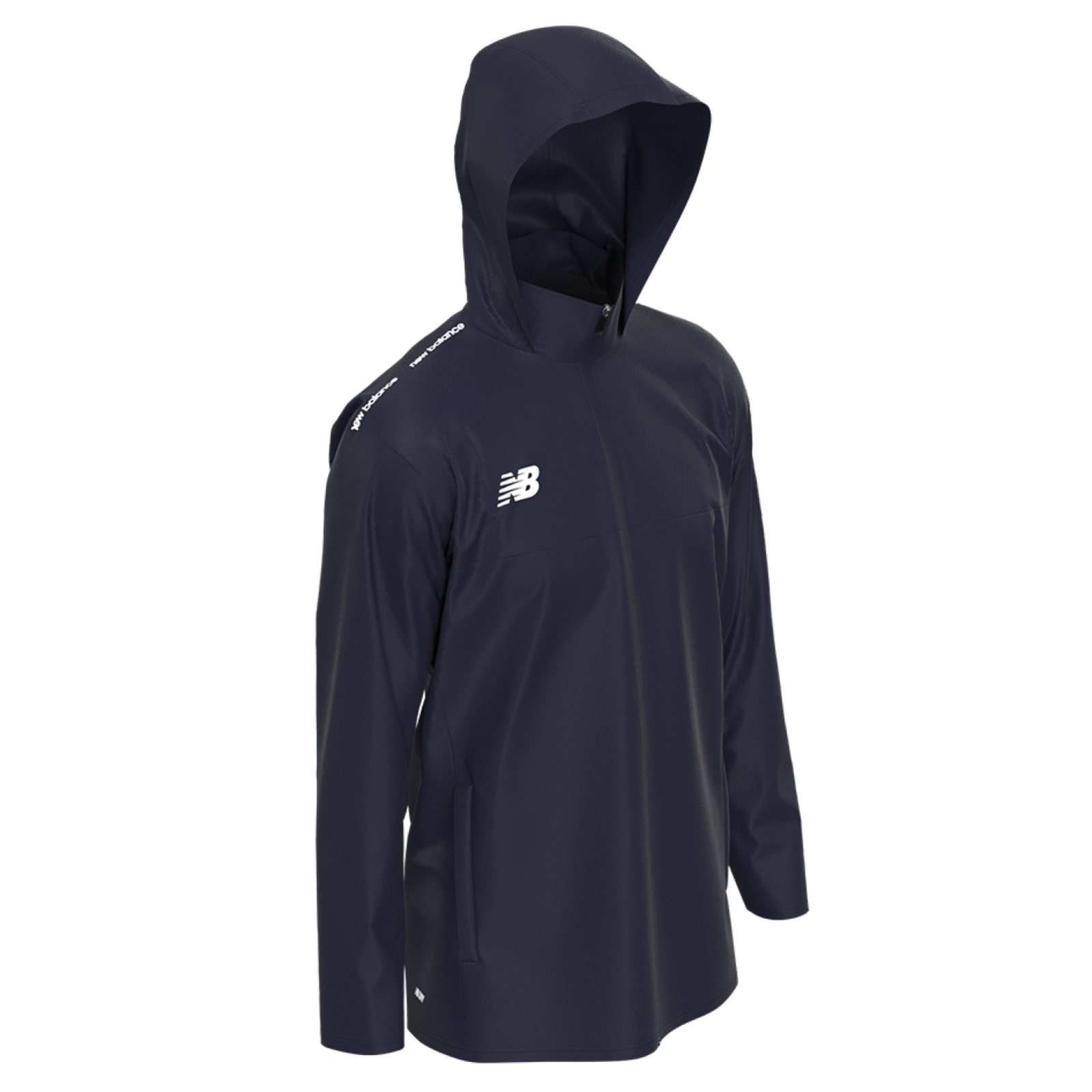 New Balance TW Training Waterproof Rain Jacket in BLAU