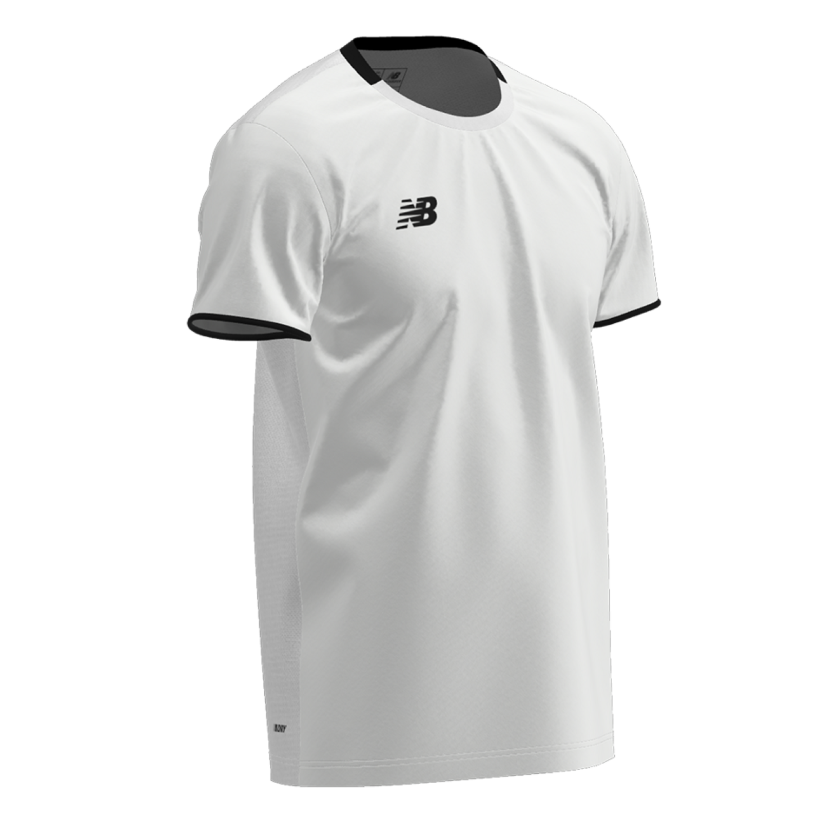 New Balance TW Kit Sprint SS Jersey in WEISS