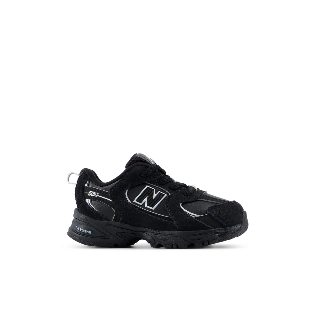 New Balance 530 Bungee Lace in SCHWARZ