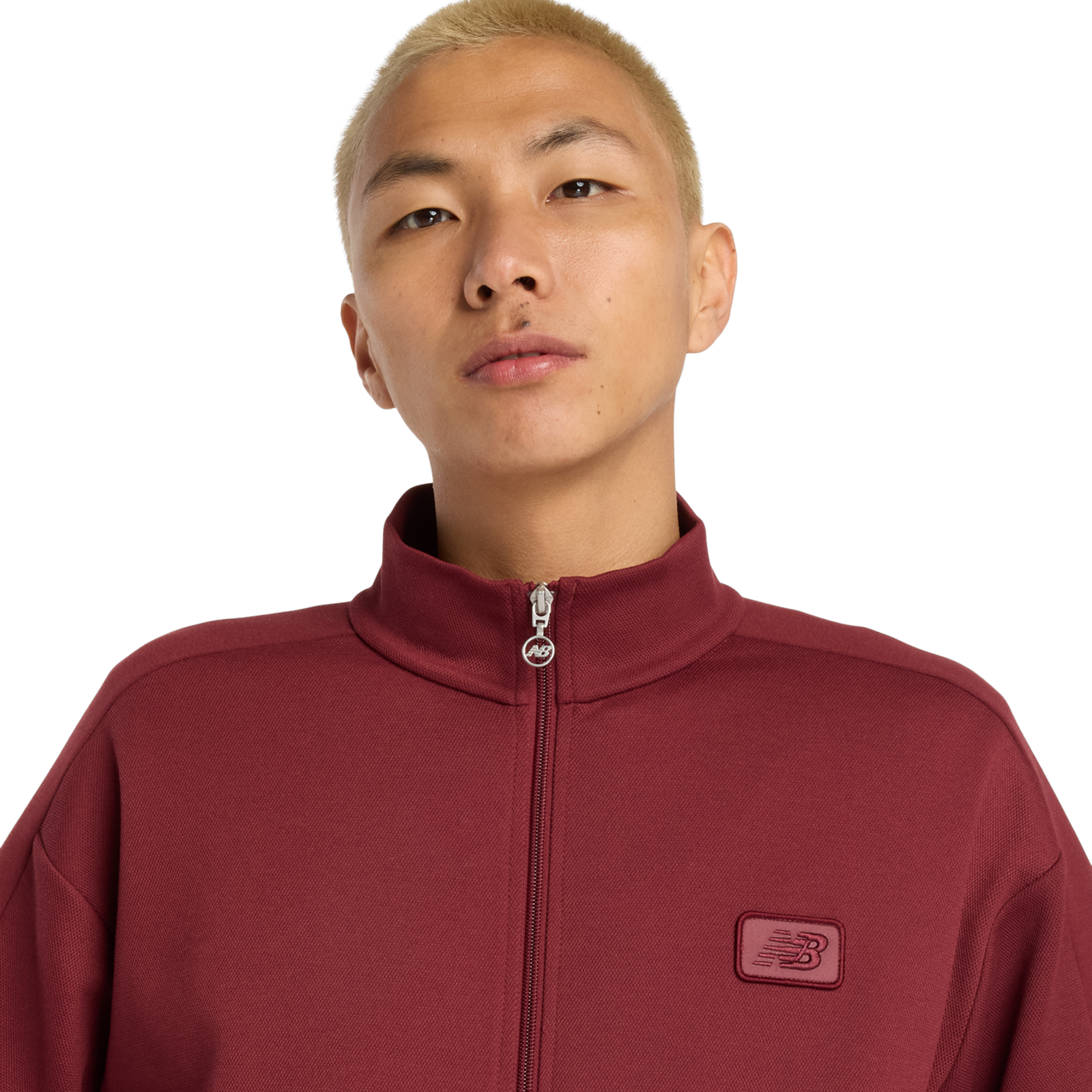 New Balance Post Season Pique Track Jacket in