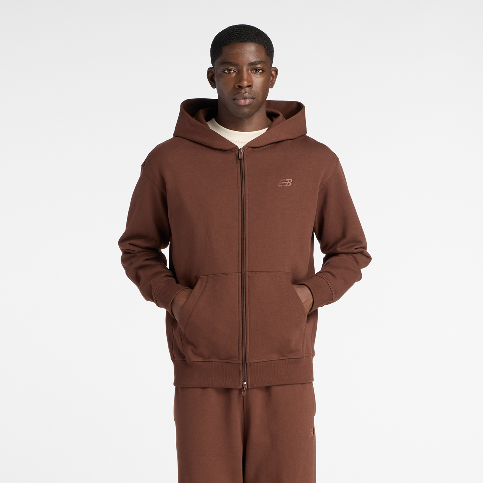 New Balance Athletics French Terry Full Zip in