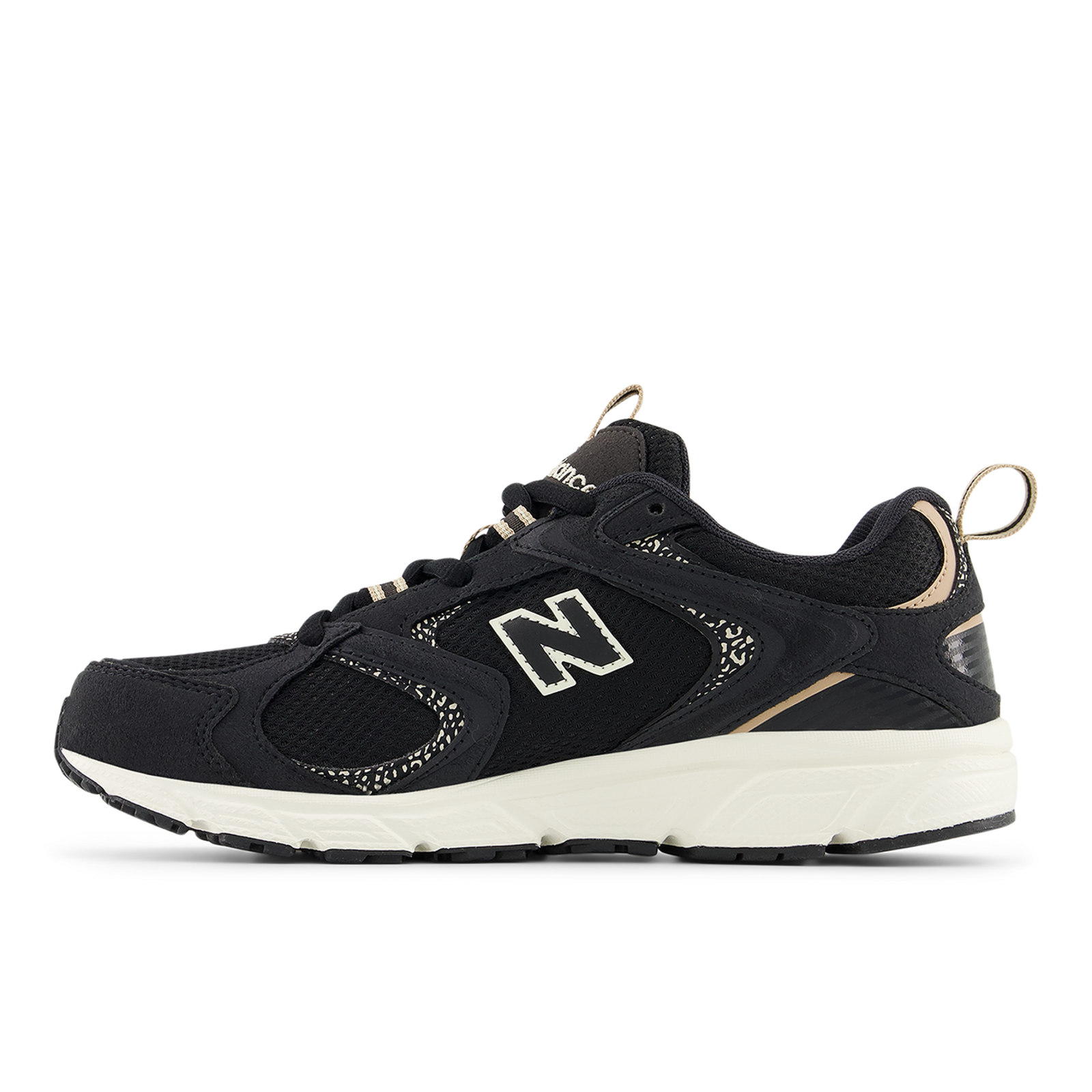 New Balance U 408 Animal Print in SCHWARZ