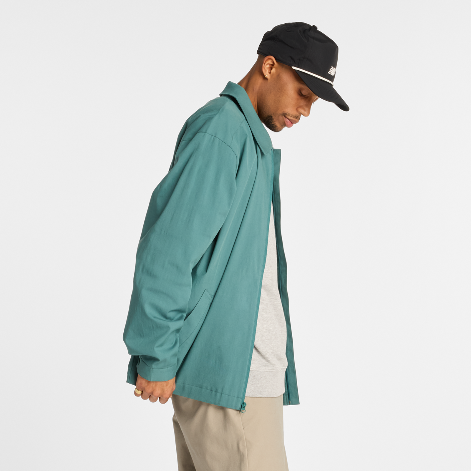New Balance Numeric Coaches Twill Jacket in