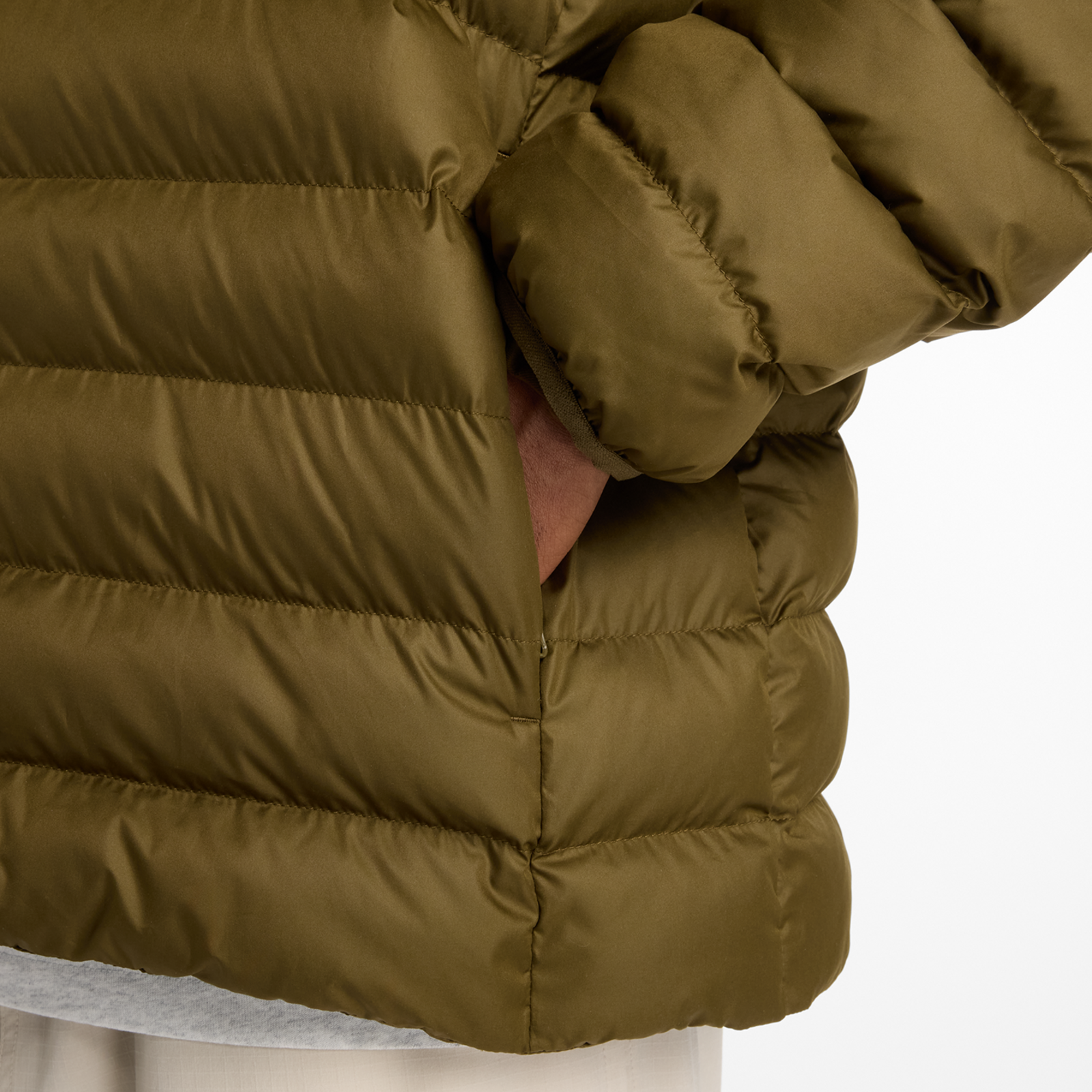 New Balance Hooded Puffer Jacket in