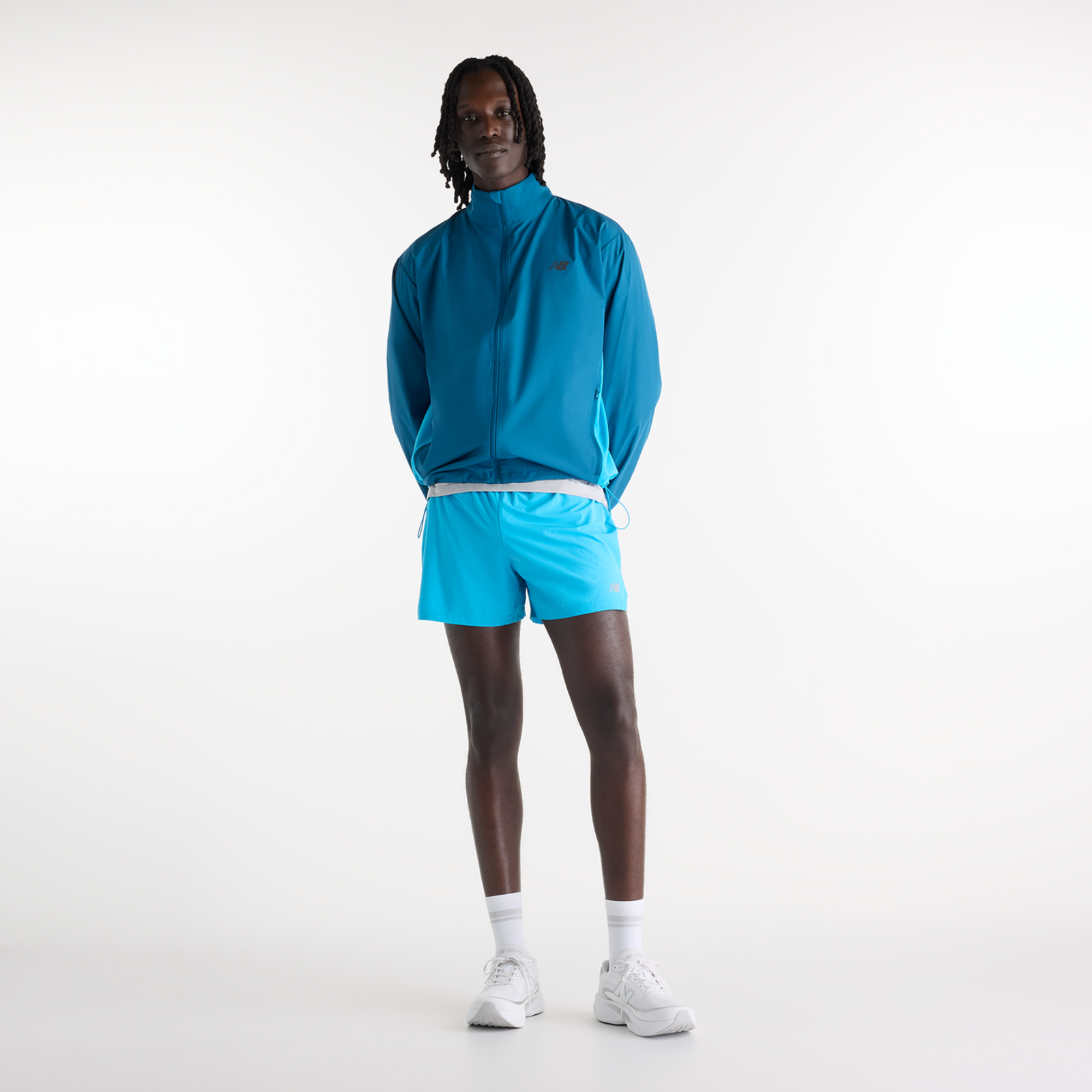 New Balance RC Seamless Short 5 Inch in BLAU