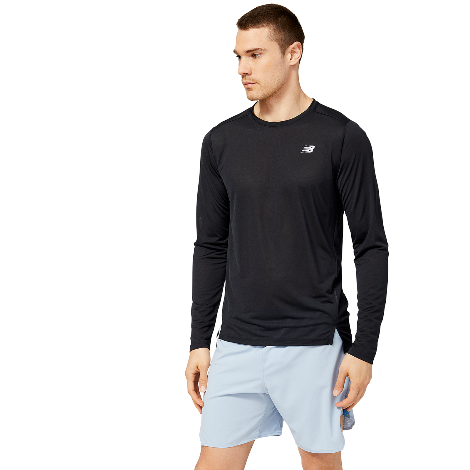 New Balance Accelerate Long Sleeve in GRÜN