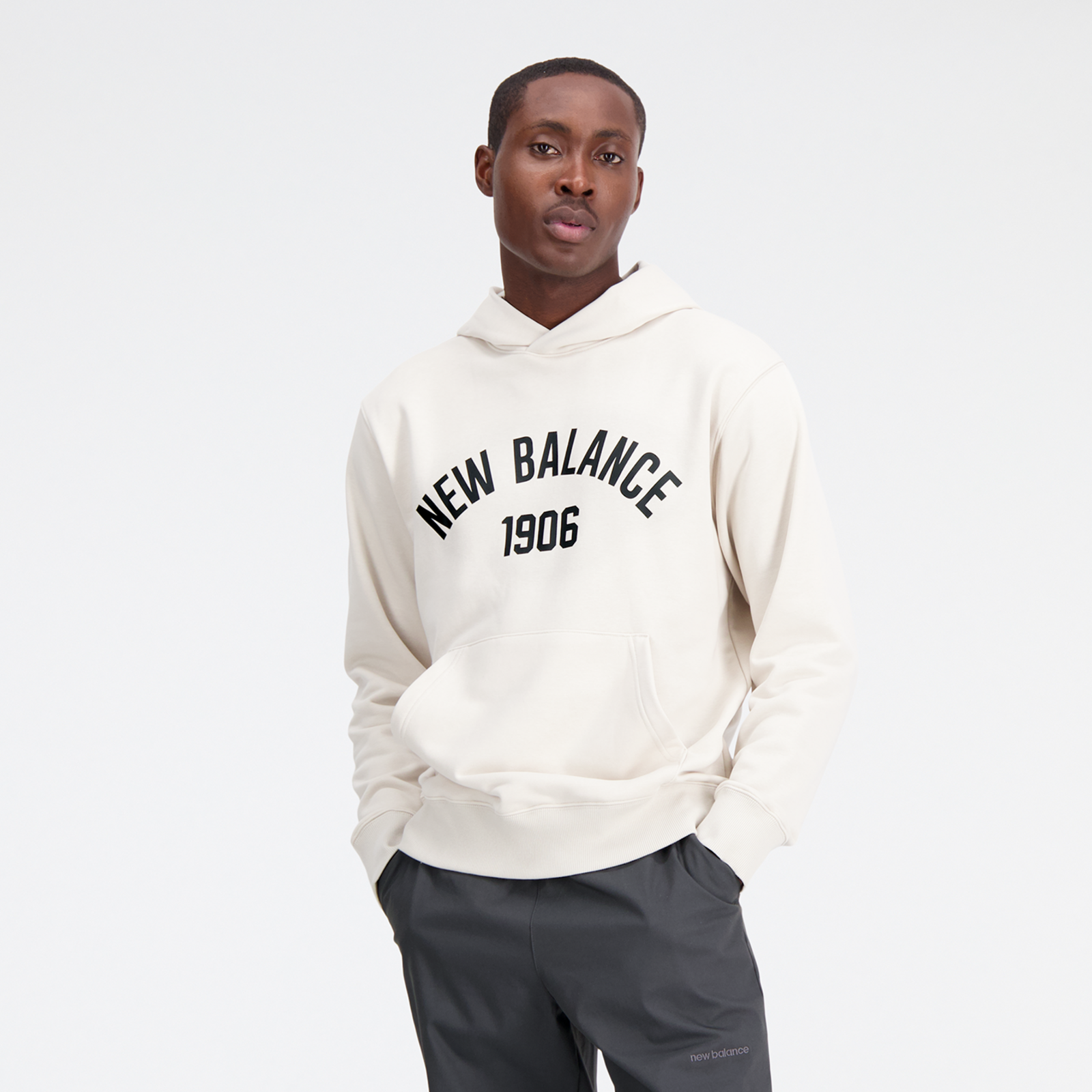 New Balance Essentials Varsity Fleece Hoodie in