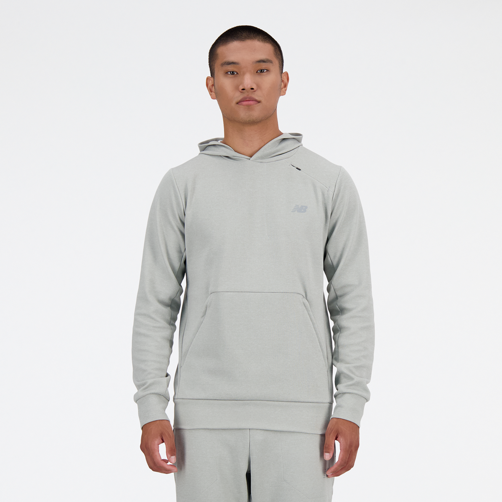 New Balance Tech Knit Pull Over Hoodie in