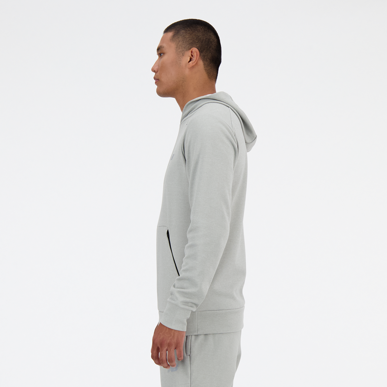 New Balance Tech Knit Pull Over Hoodie in