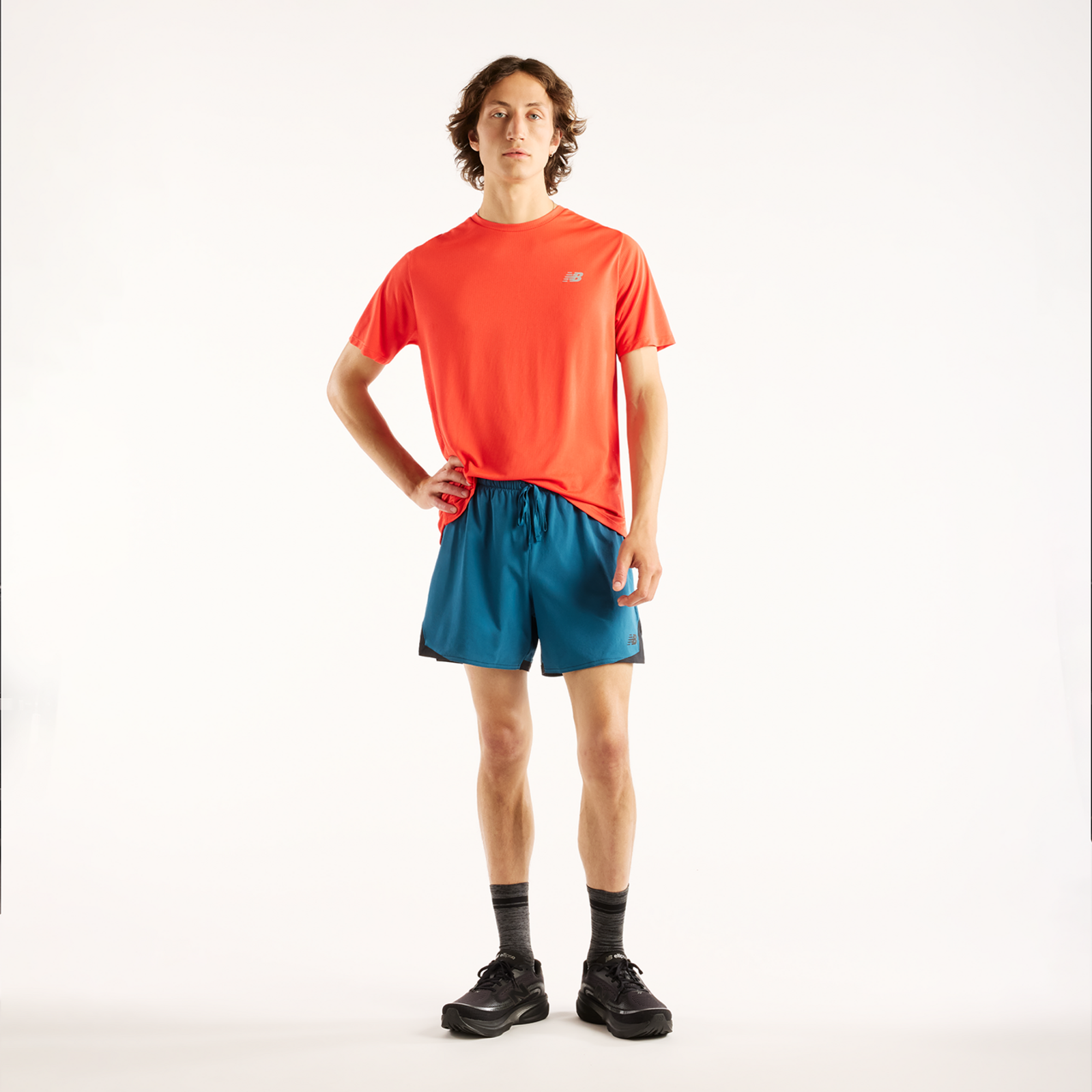 New Balance NB Athletics Run T-Shirt in