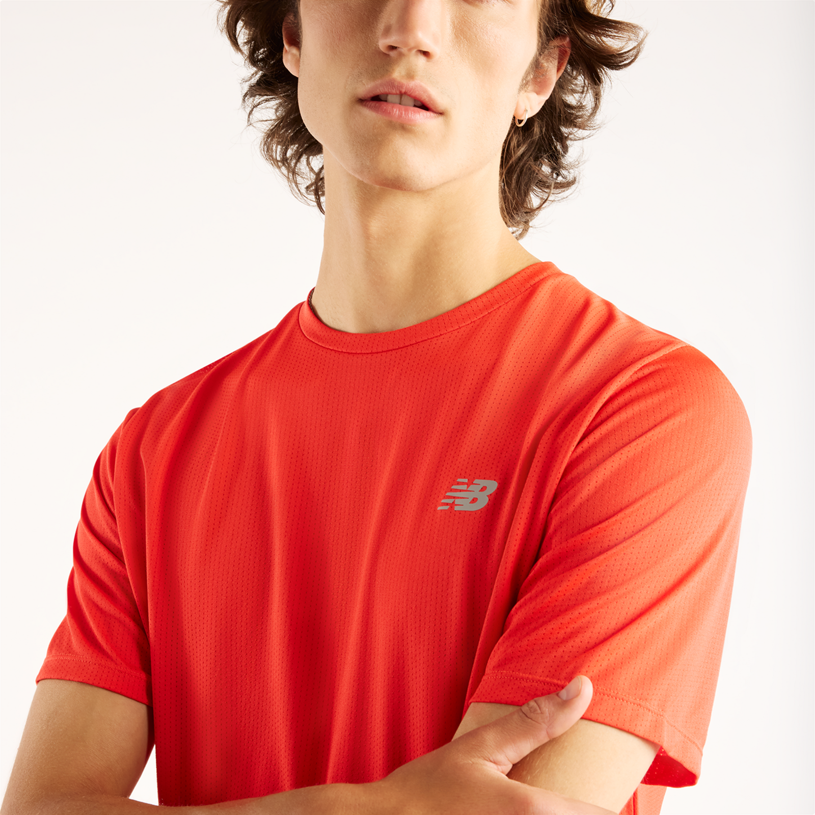 New Balance NB Athletics Run T-Shirt in